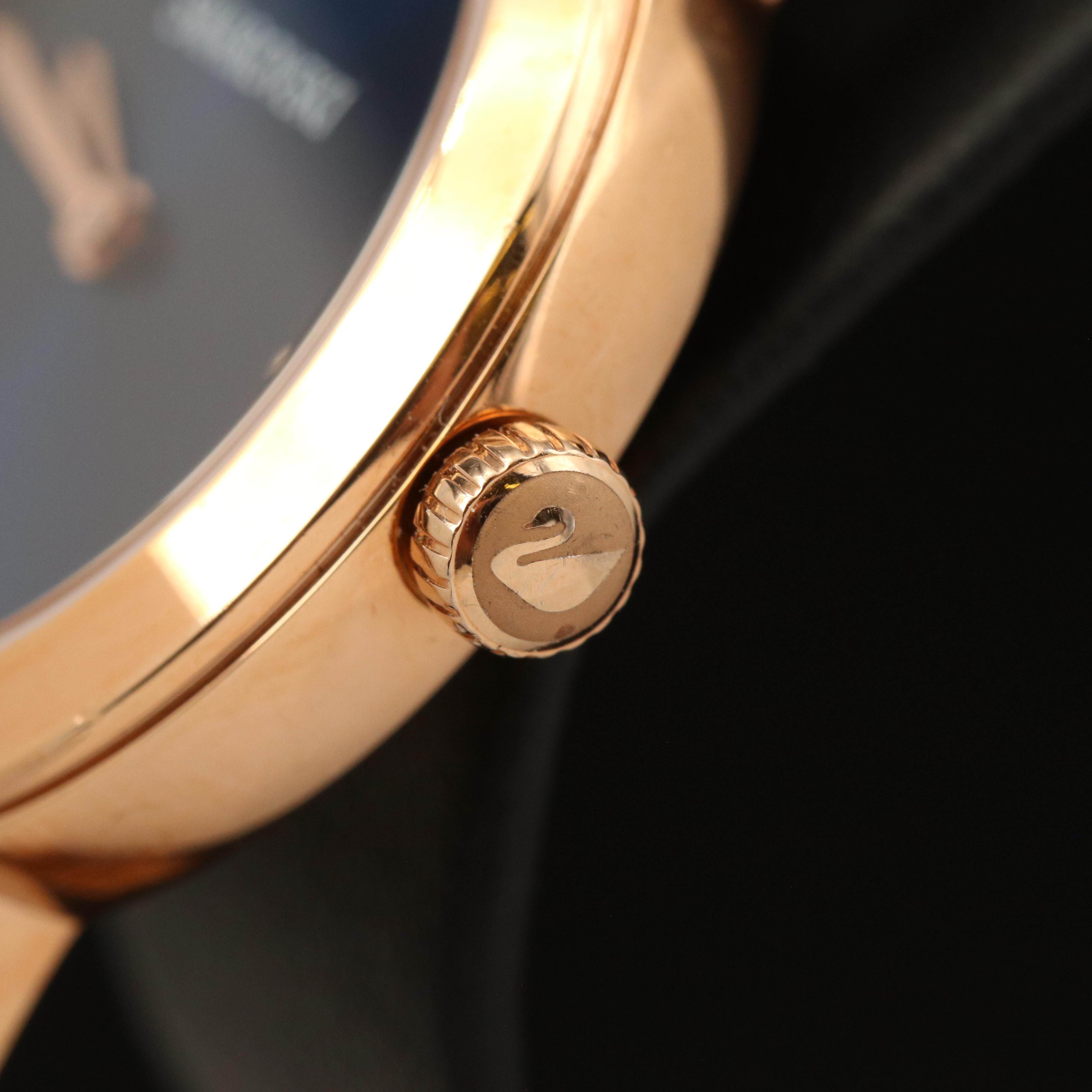 Swarovski Cosmic Rock Rose Gold Tone Watch