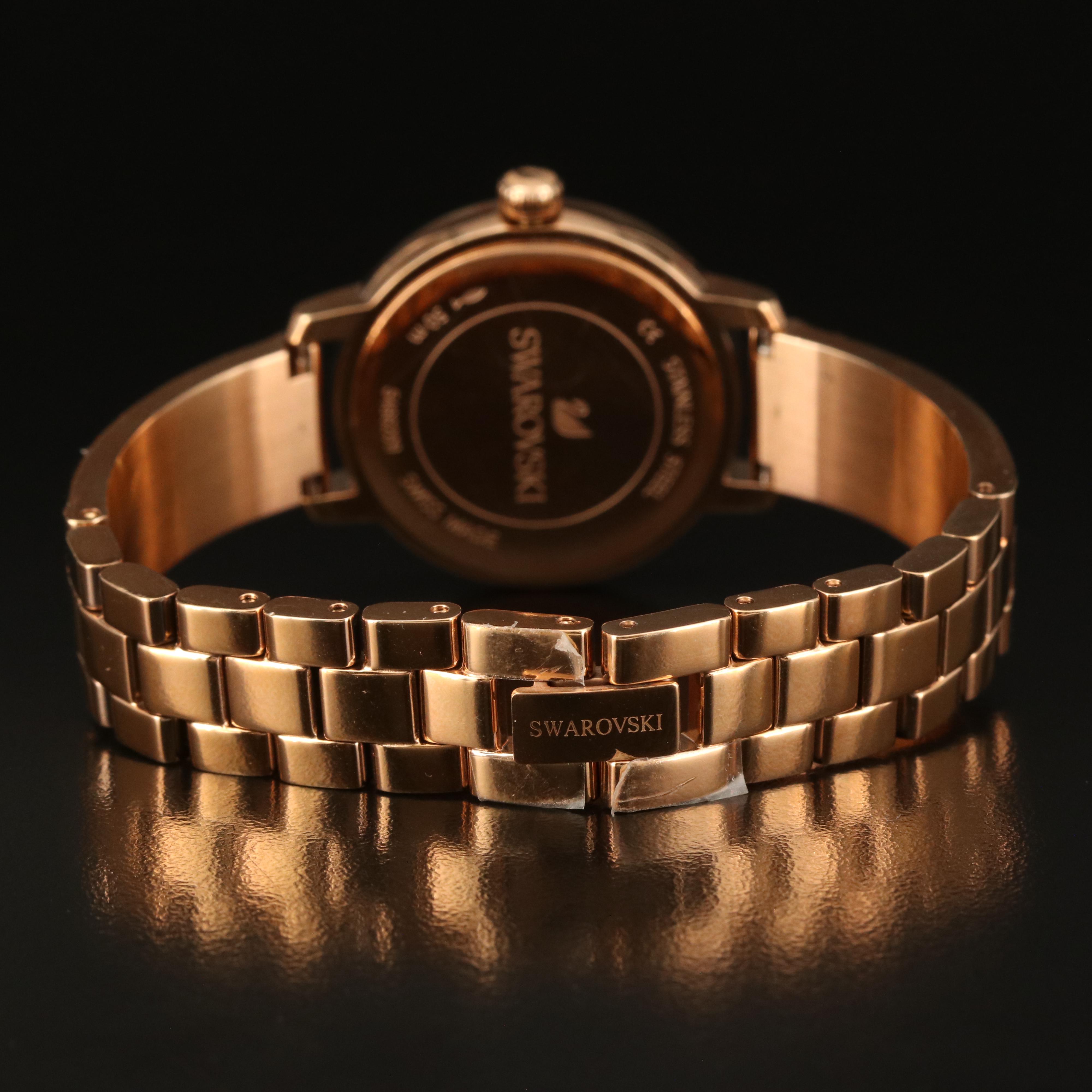 Swarovski Cosmic Rock Rose Gold Tone Watch