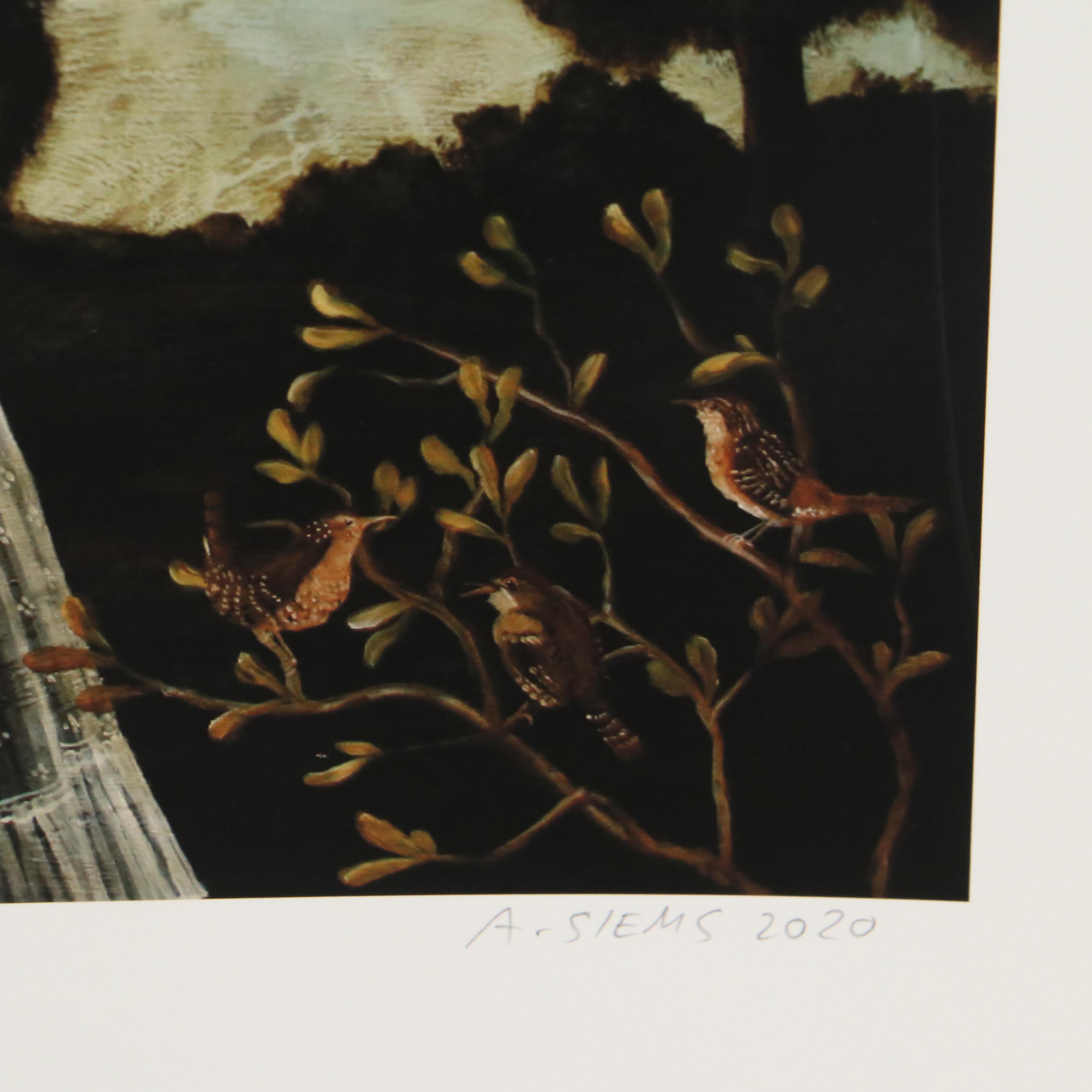 Anne Siems Giclée "Plant Wisdom," 2020