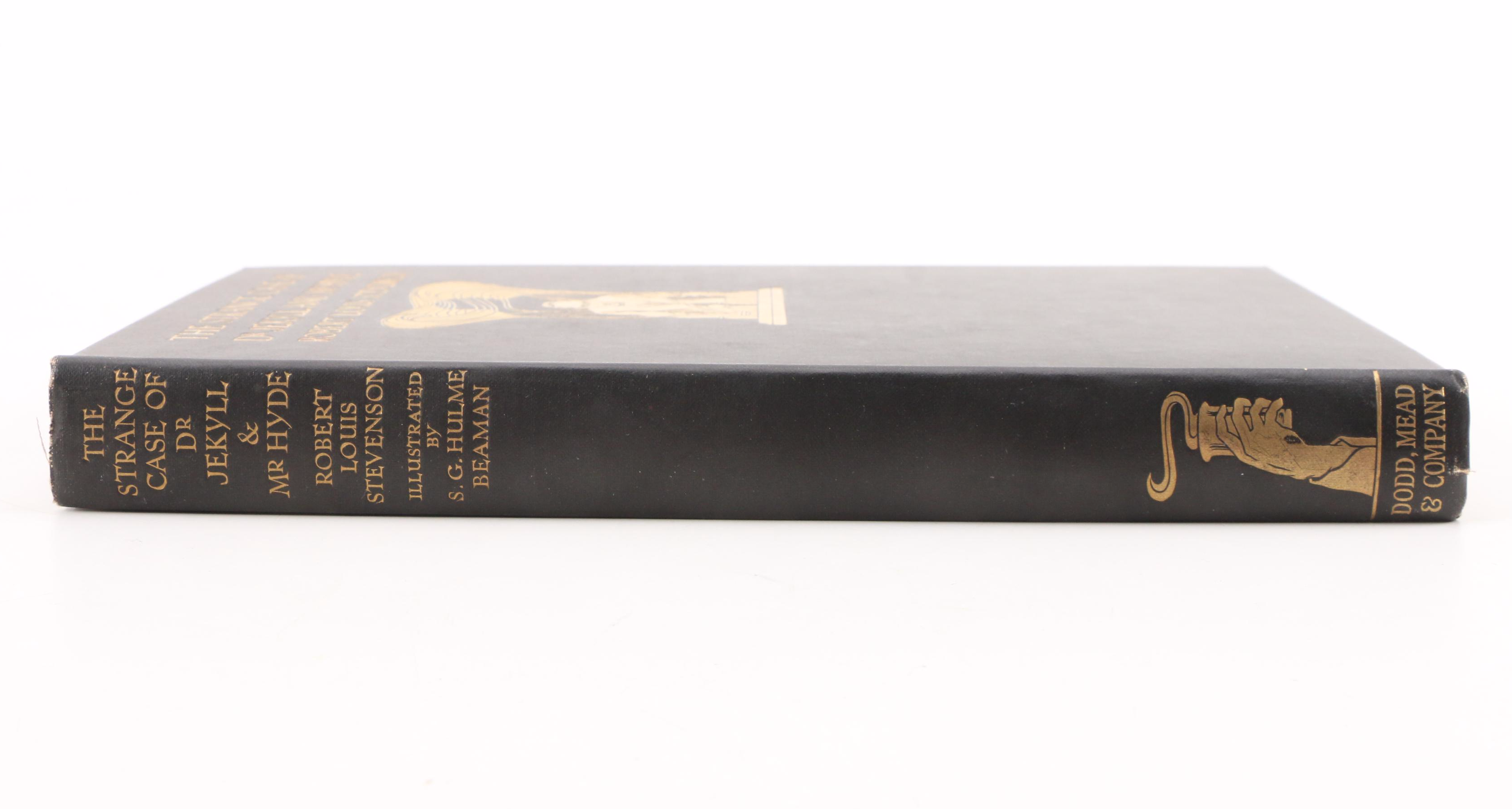 First Edition Thus "The Strange Case of Dr. Jekyll and Mr. Hyde," 1930