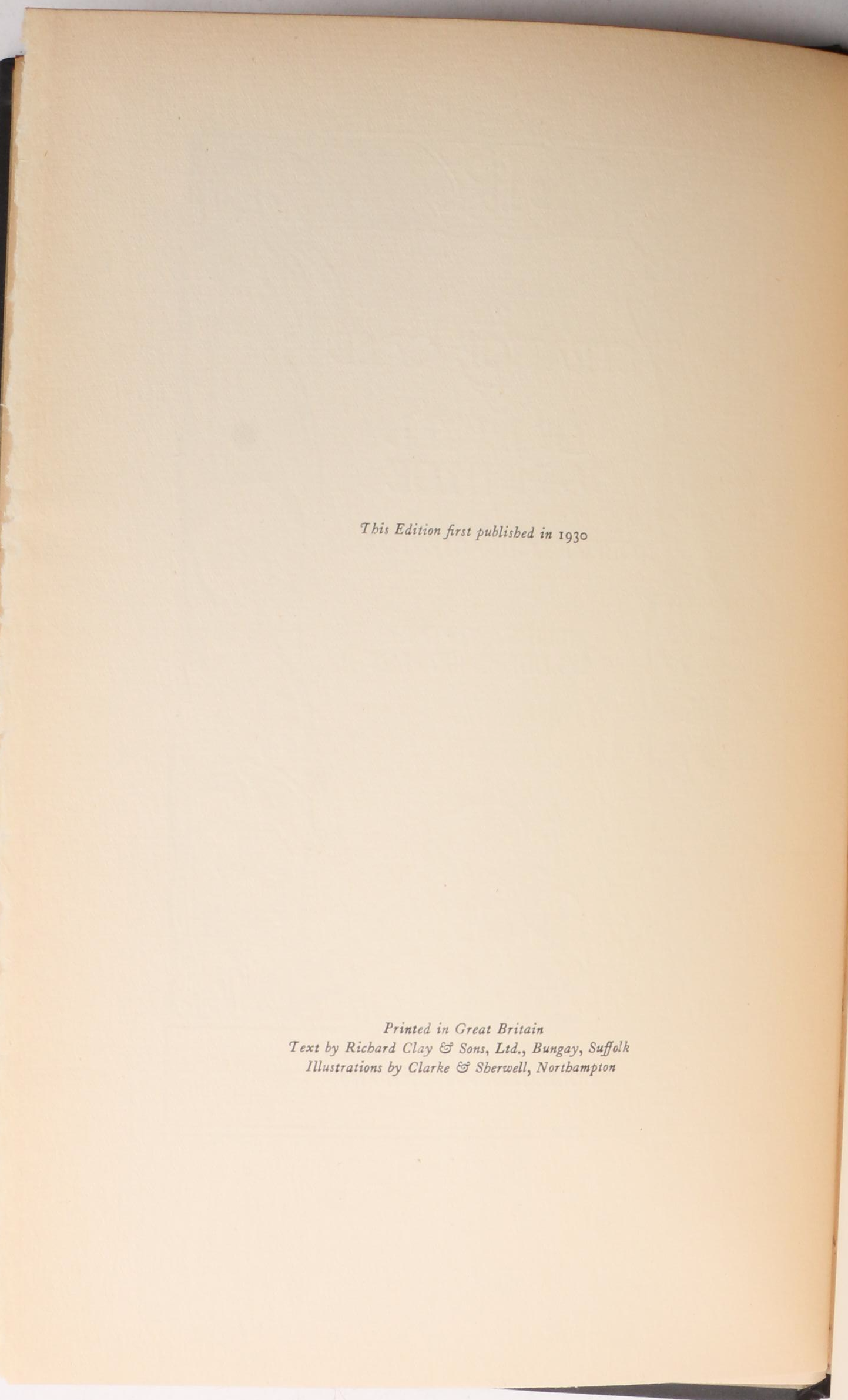 First Edition Thus "The Strange Case of Dr. Jekyll and Mr. Hyde," 1930