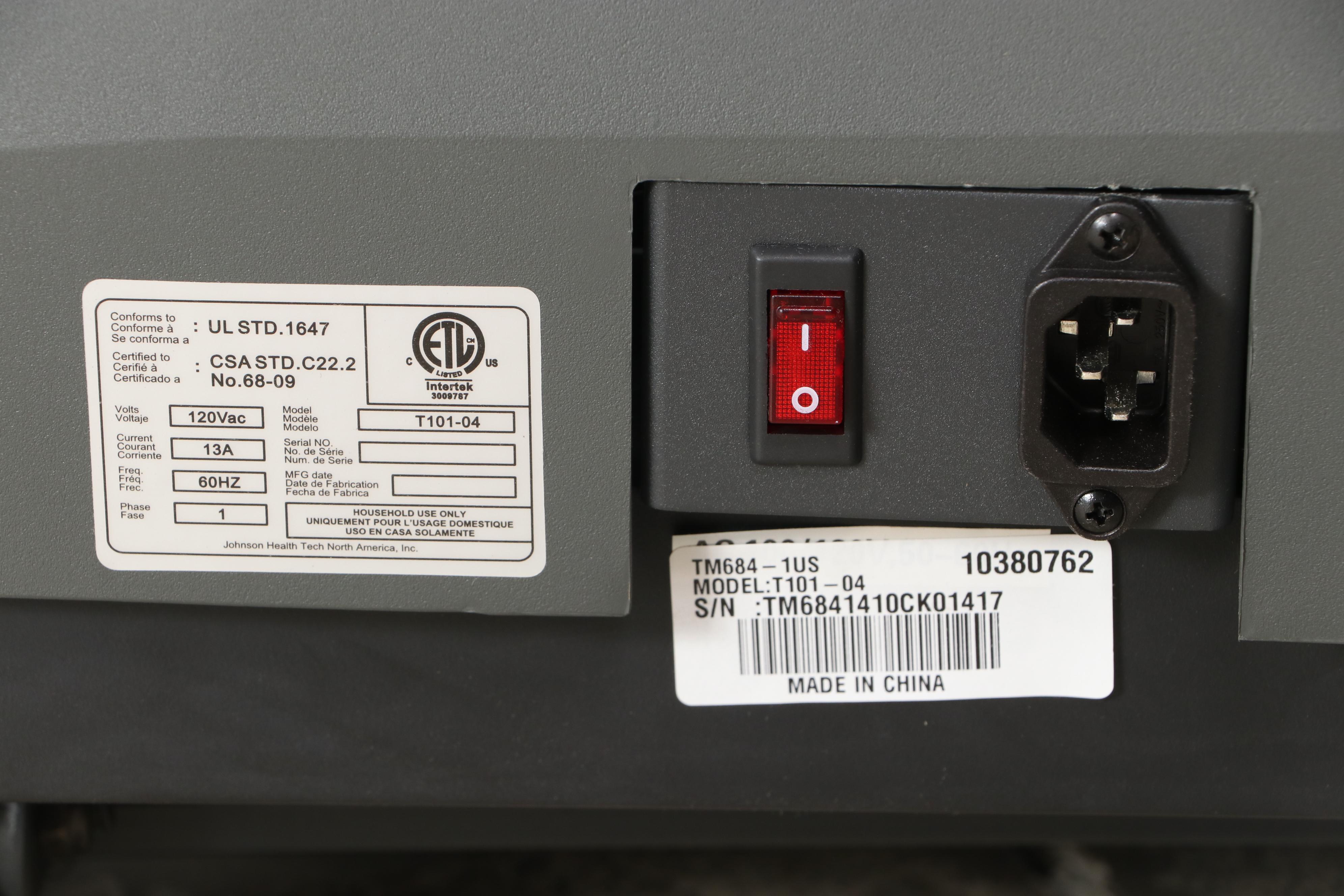 Horizon Fitness T101 Treadmill