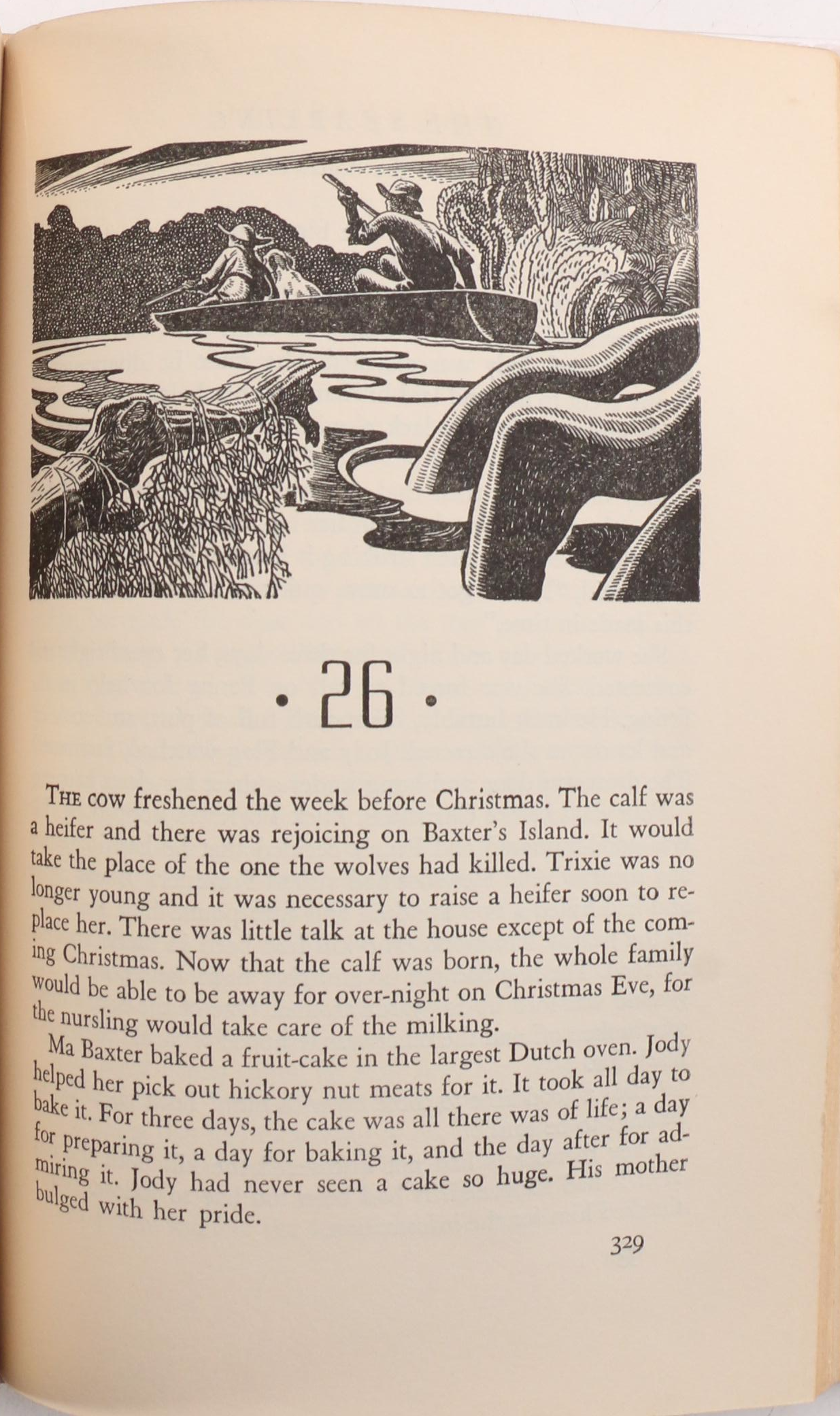First Edition "The Yearling" by Marjorie Kinnan Rawlings and Other Book