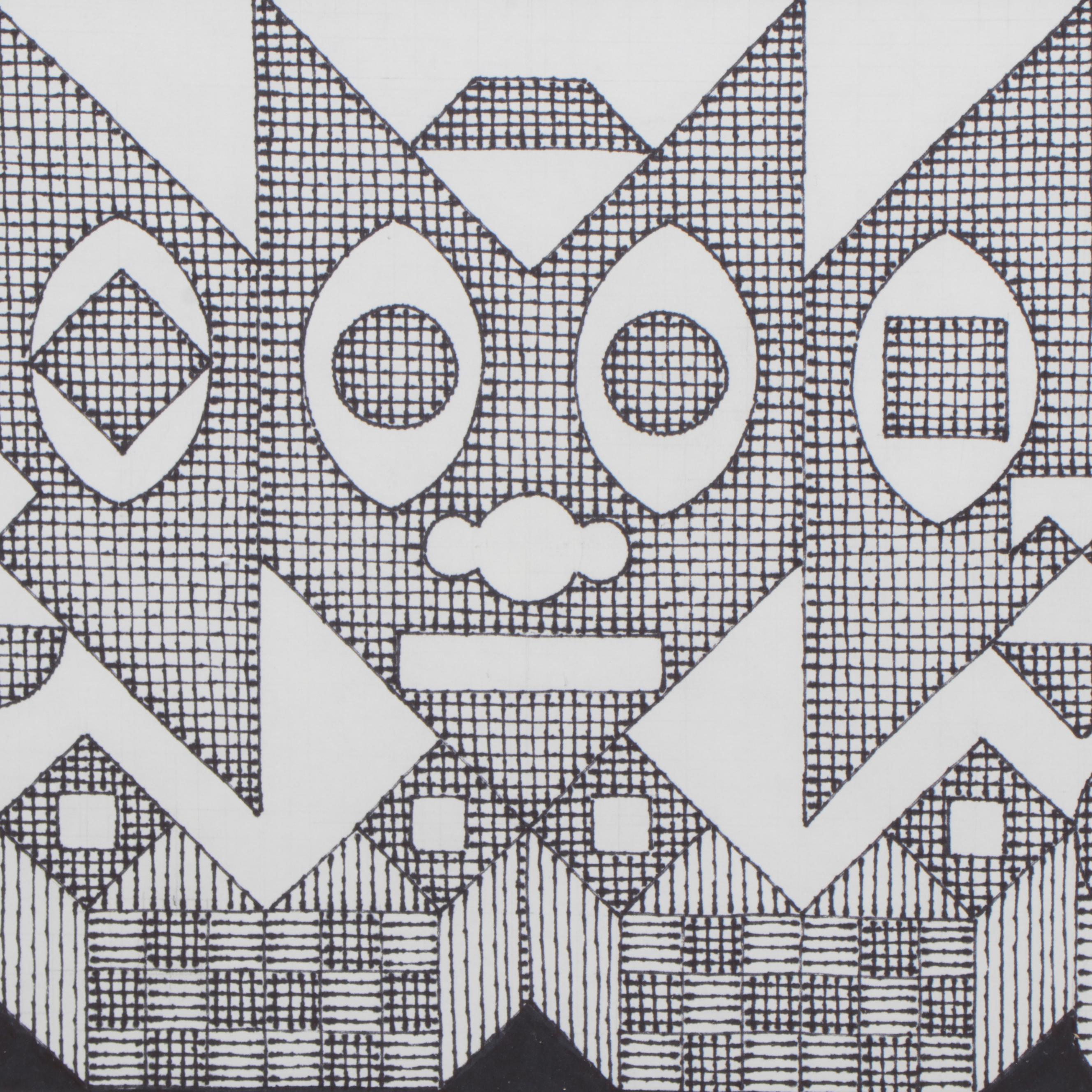 Jerry Kellems Ink Drawing, 2010