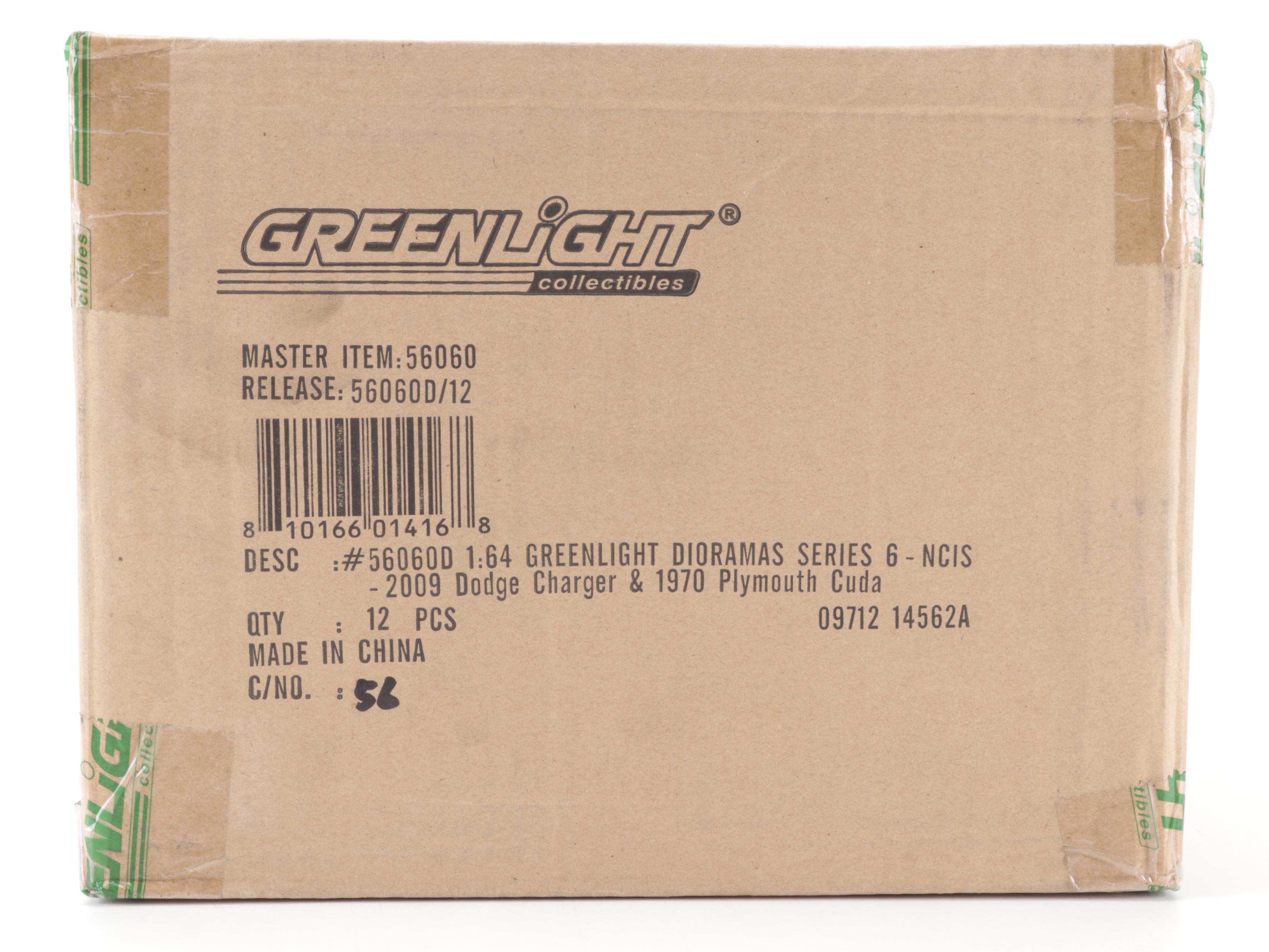 Greenlight Factory Sealed Box of 1:64 Scale NCIS Dioramas