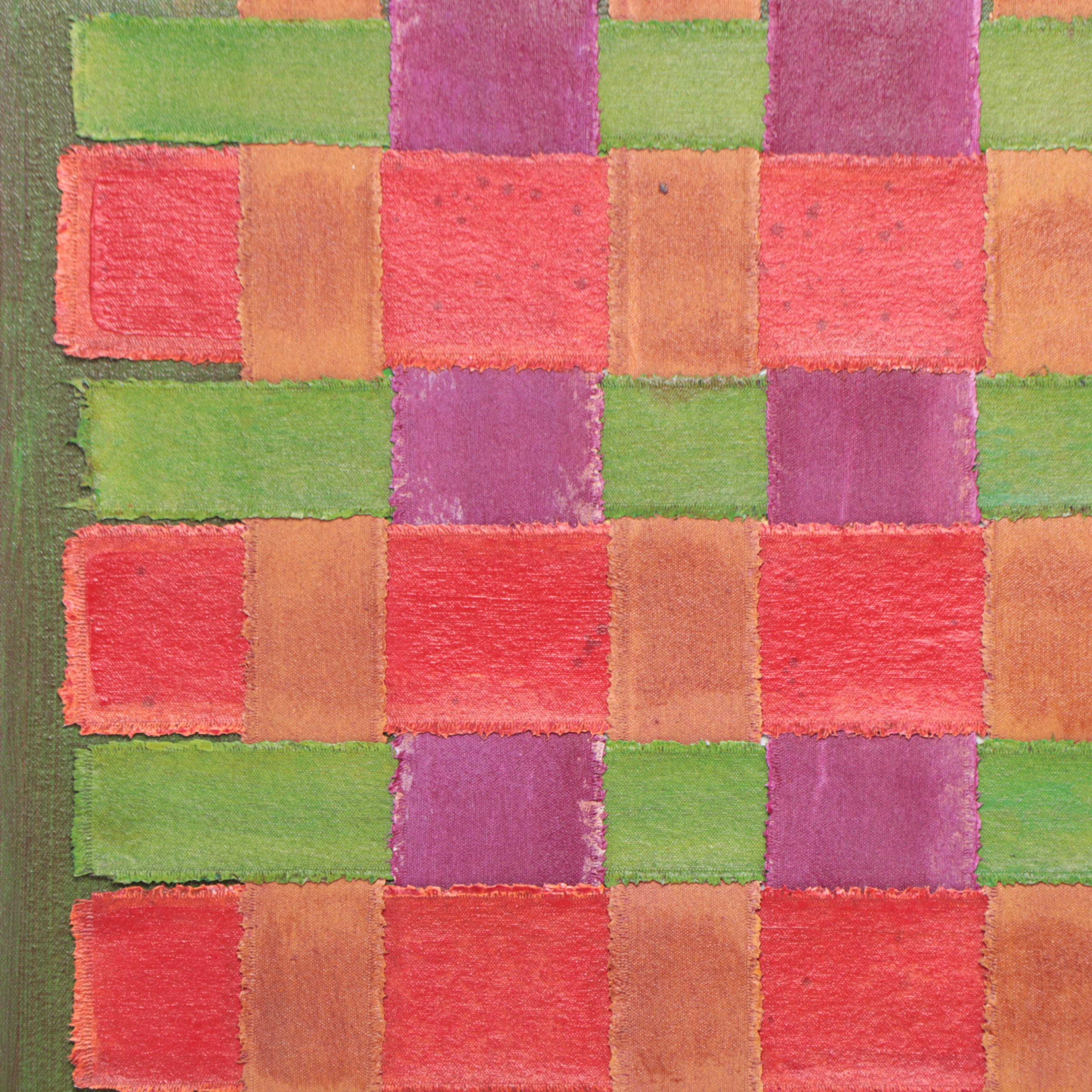 Jeffrey Scott Lewis Mixed Media Painting, 2005