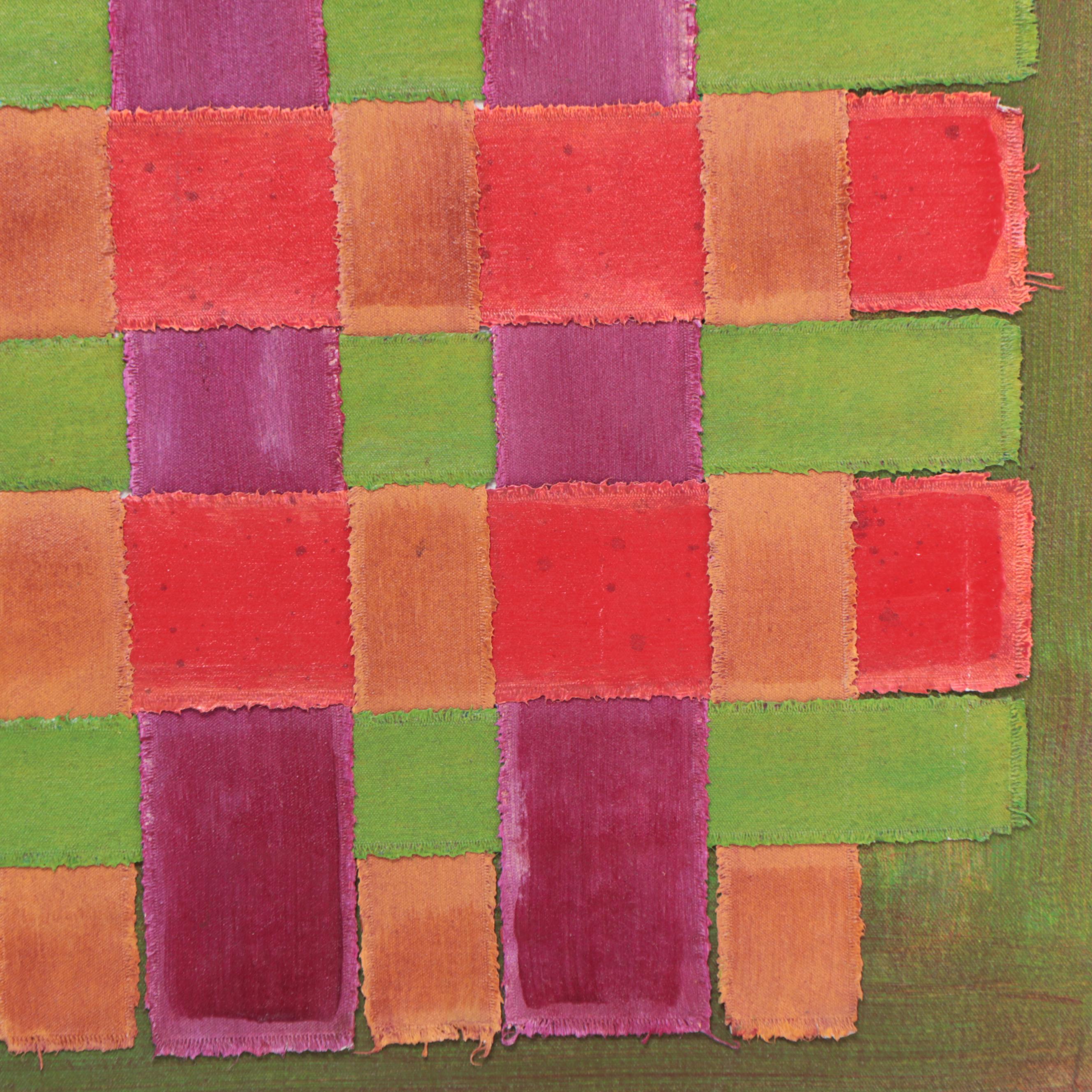 Jeffrey Scott Lewis Mixed Media Painting, 2005