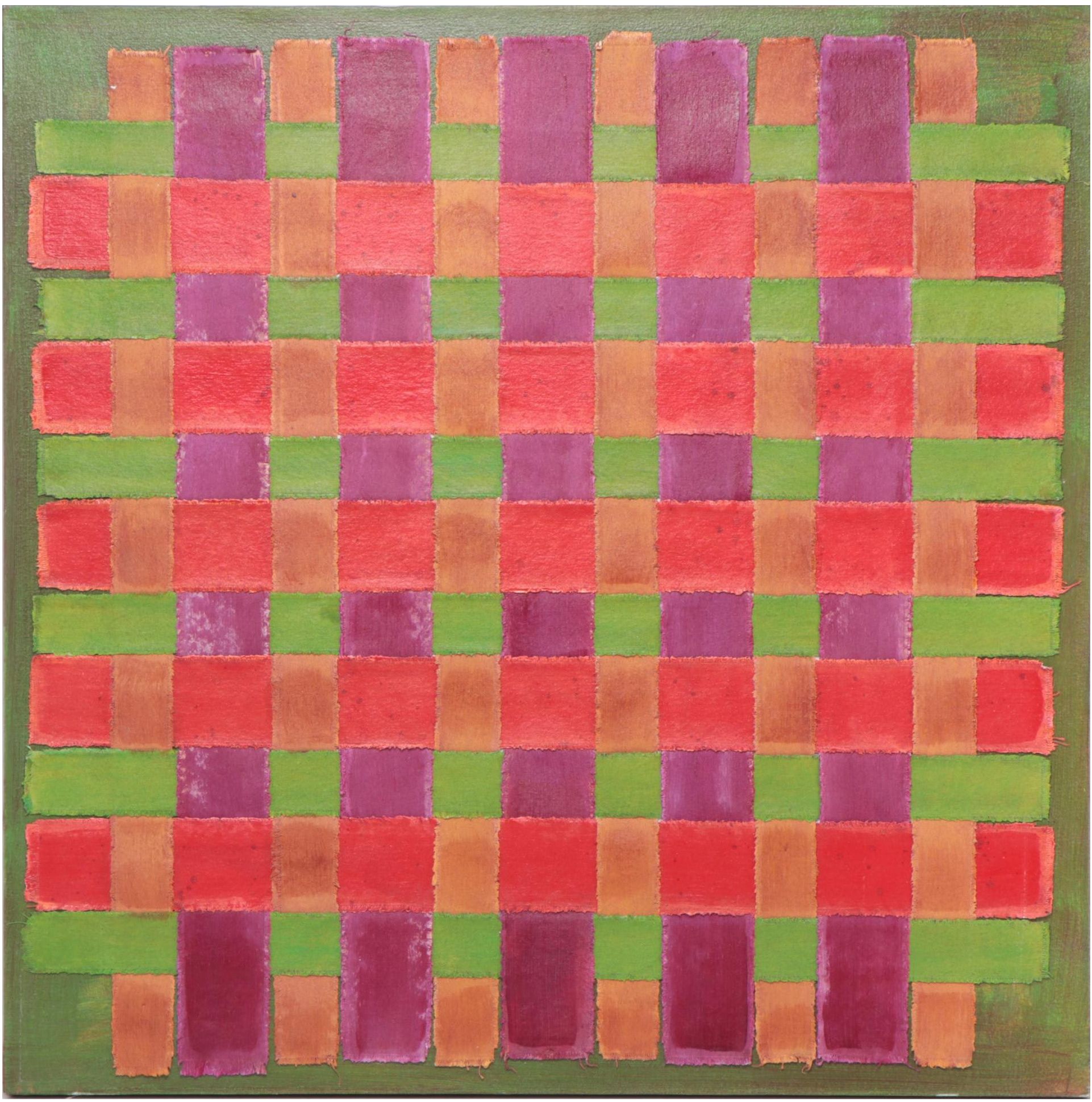 Jeffrey Scott Lewis Mixed Media Painting, 2005