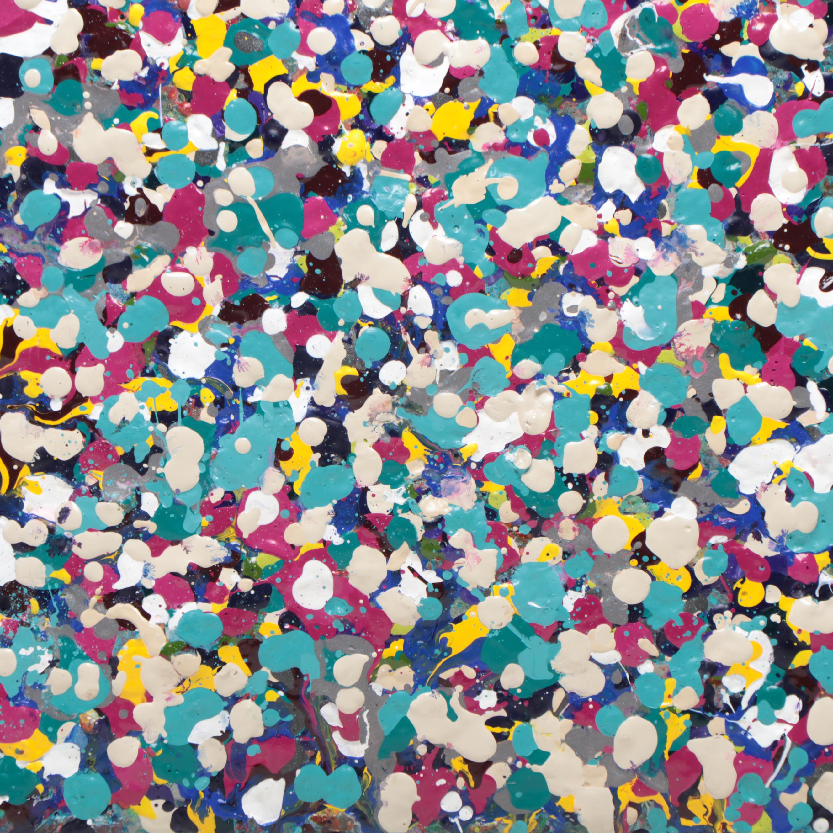 Jeffrey Scott Lewis Abstract Acrylic Painting