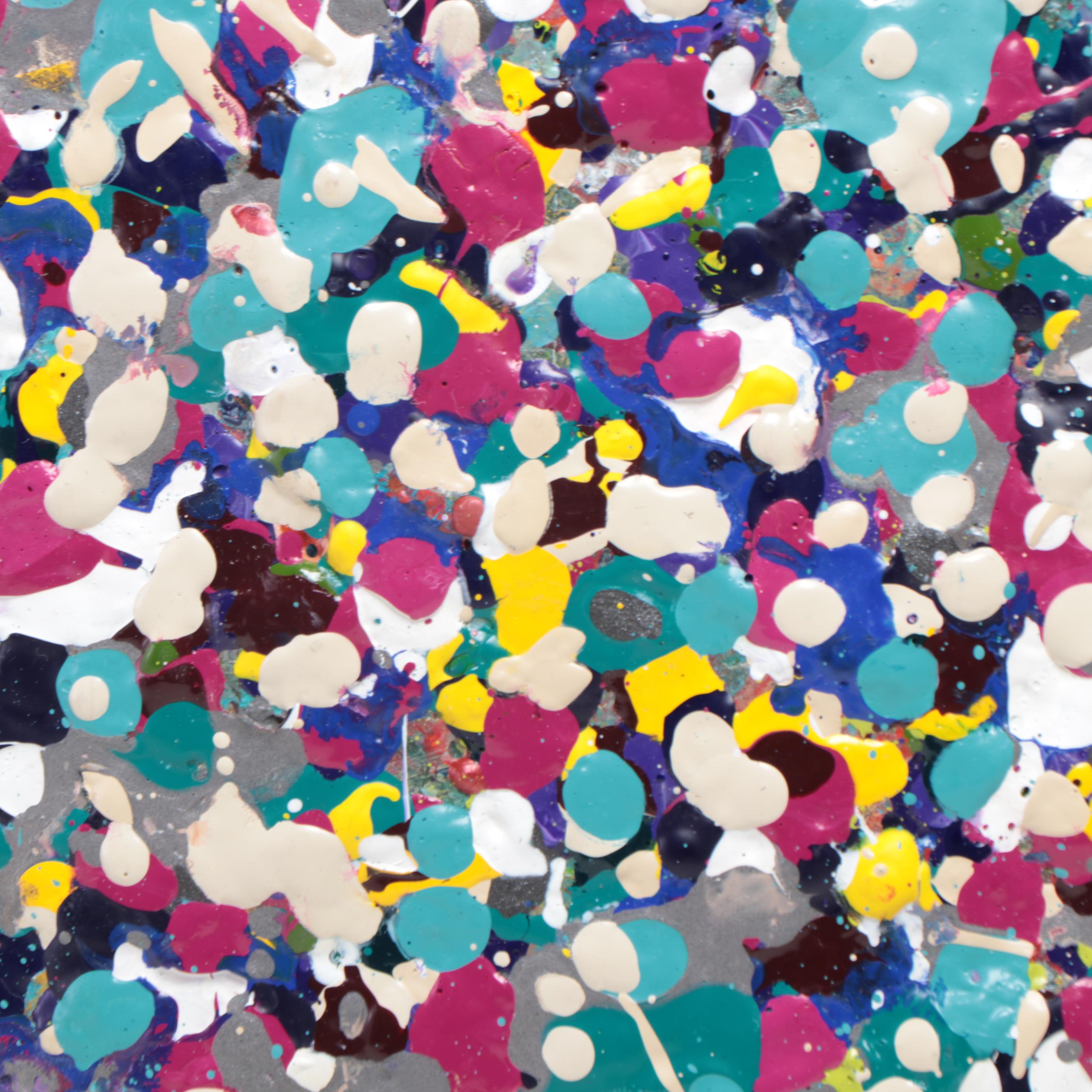 Jeffrey Scott Lewis Abstract Acrylic Painting