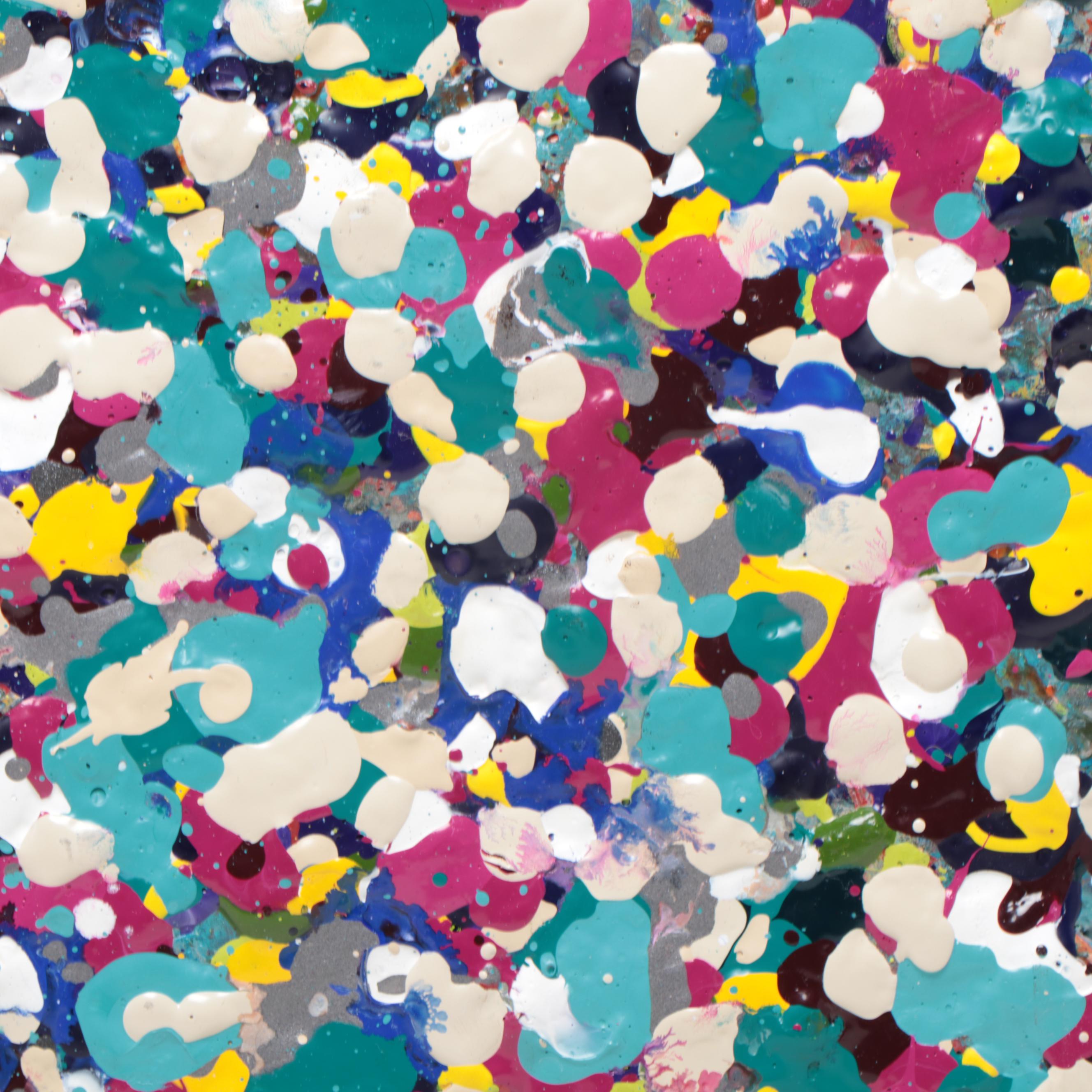 Jeffrey Scott Lewis Abstract Acrylic Painting