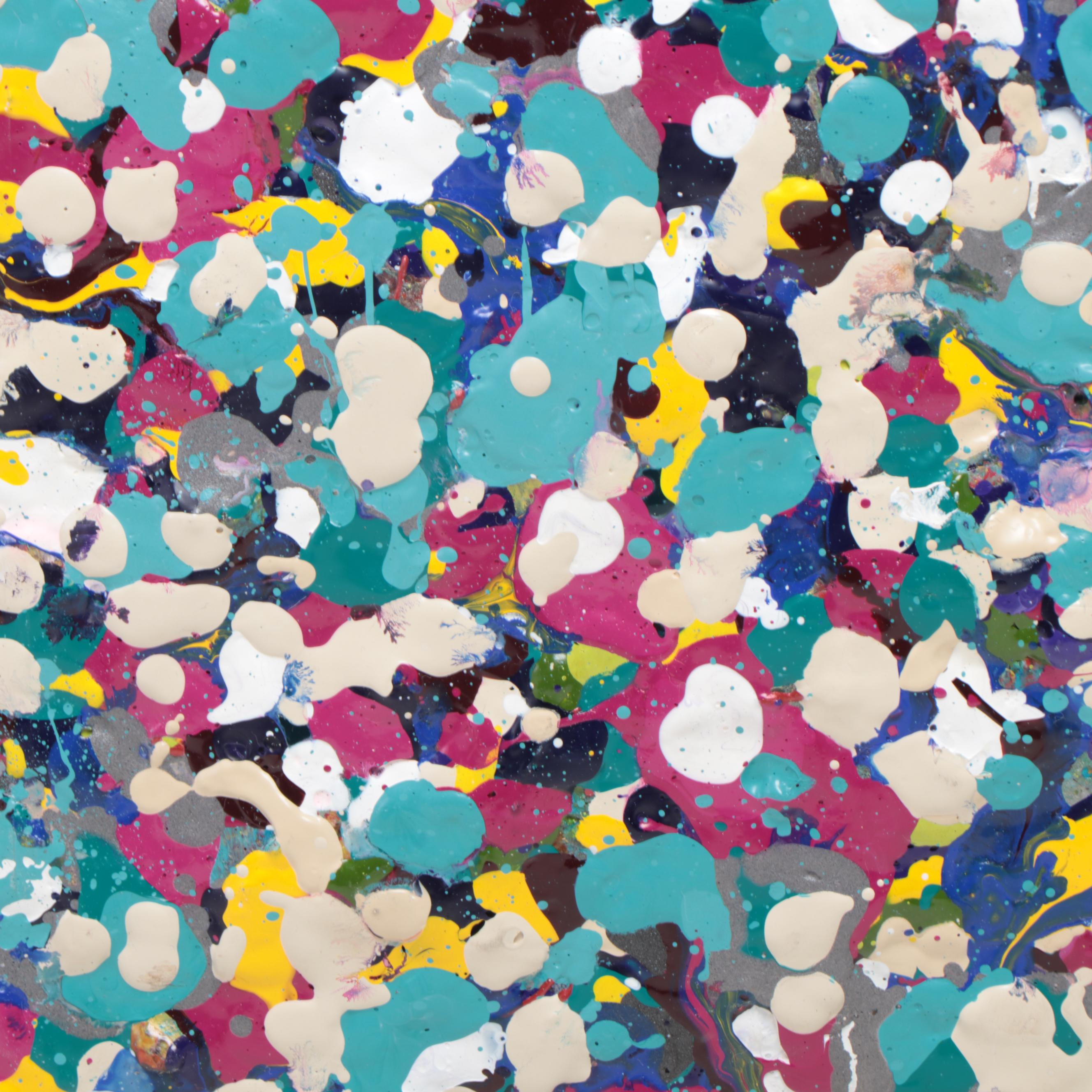 Jeffrey Scott Lewis Abstract Acrylic Painting