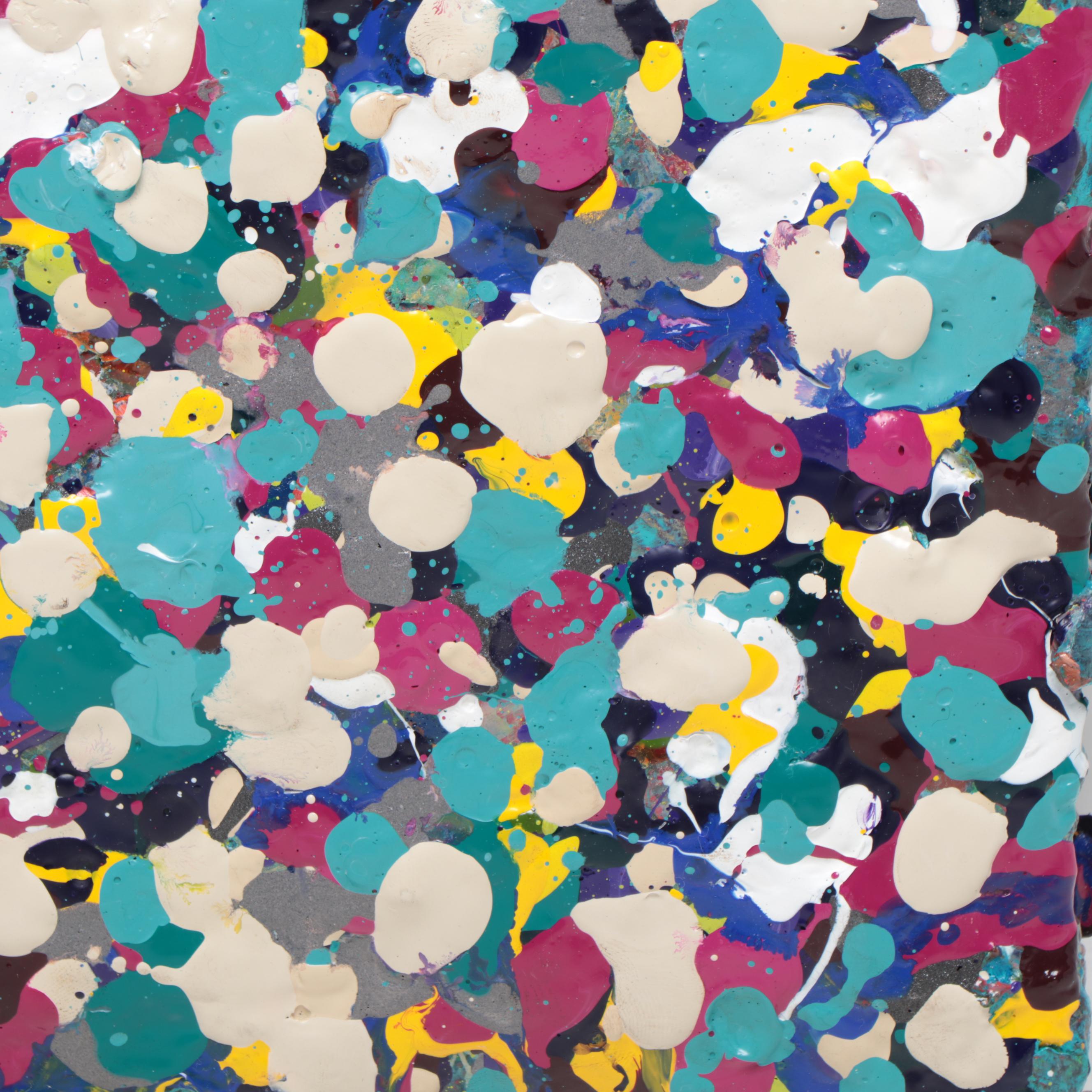 Jeffrey Scott Lewis Abstract Acrylic Painting