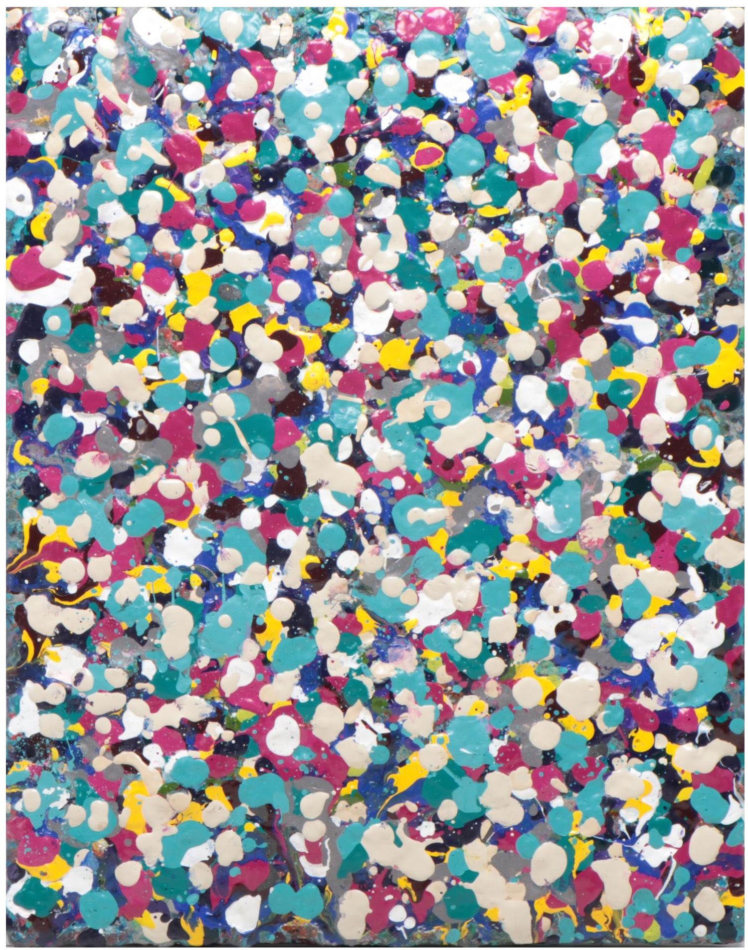 Jeffrey Scott Lewis Abstract Acrylic Painting