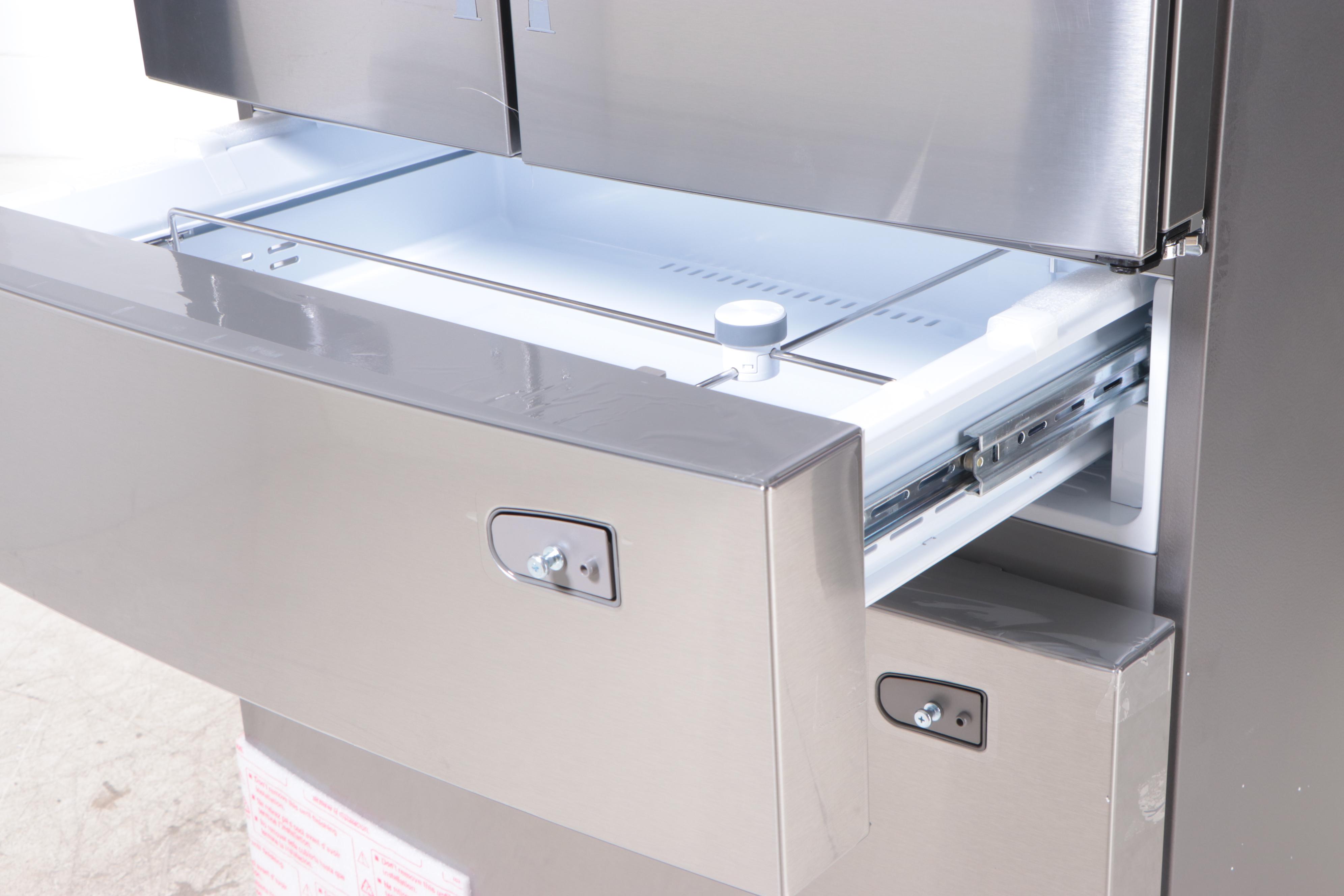 Samsung 28 Cu. Ft. Stainless Steel Food Showcase 4-Door French Door Refrigerator