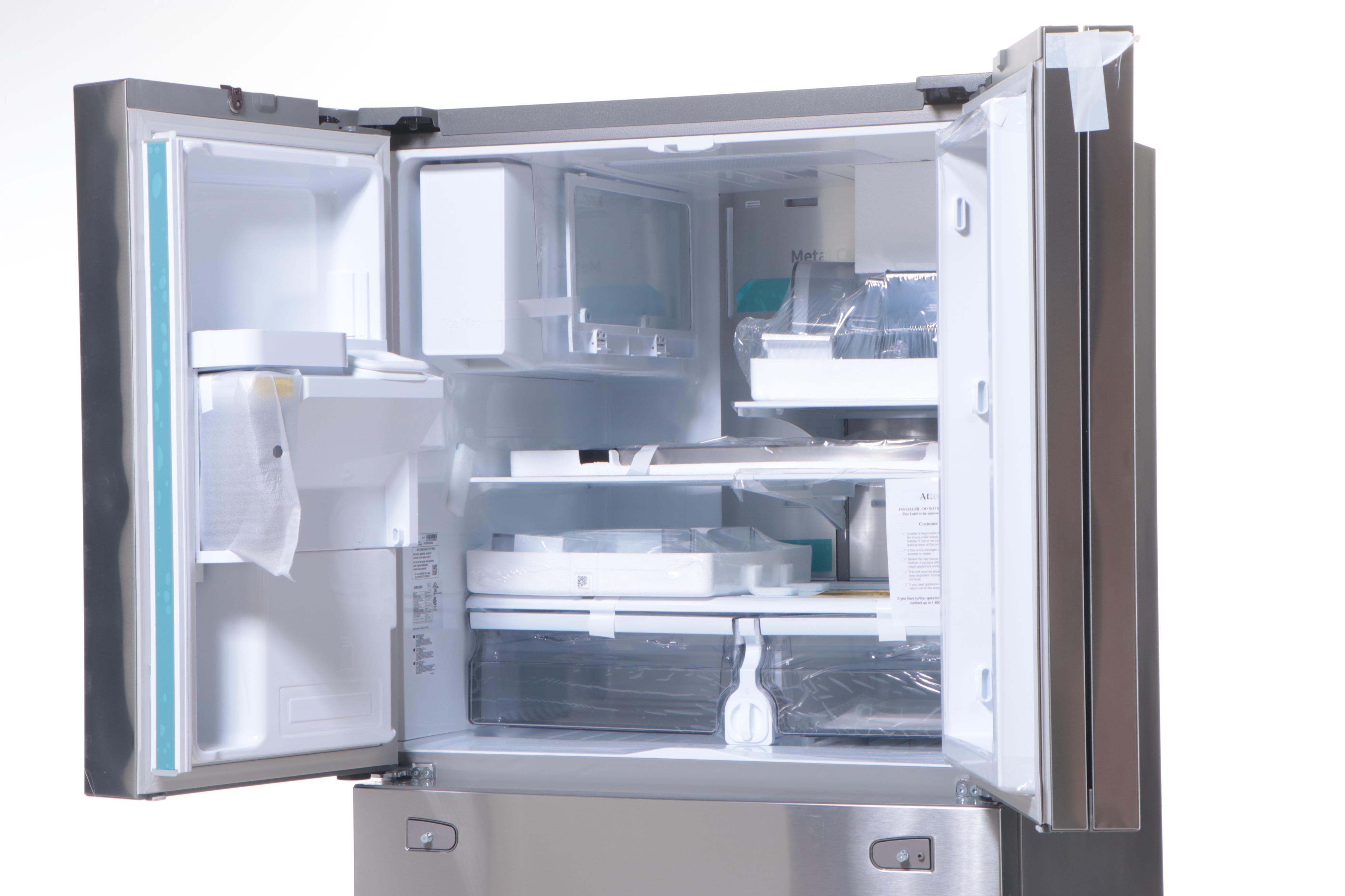 Samsung 28 Cu. Ft. Stainless Steel Food Showcase 4-Door French Door Refrigerator