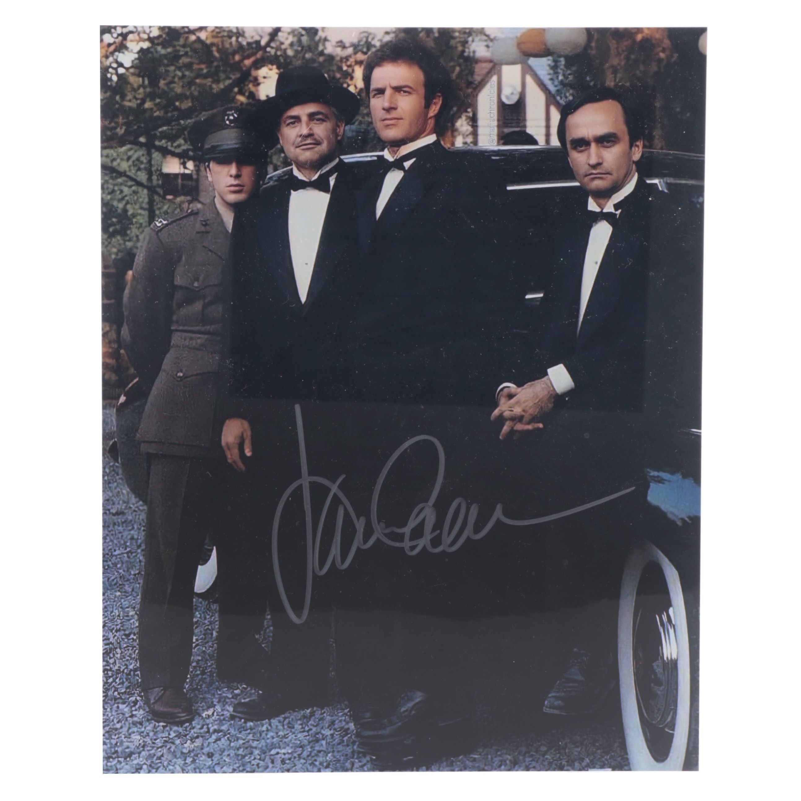 James Caan "Sonny Corleone" Signed "The Godfather" Movie Photo Print, COA