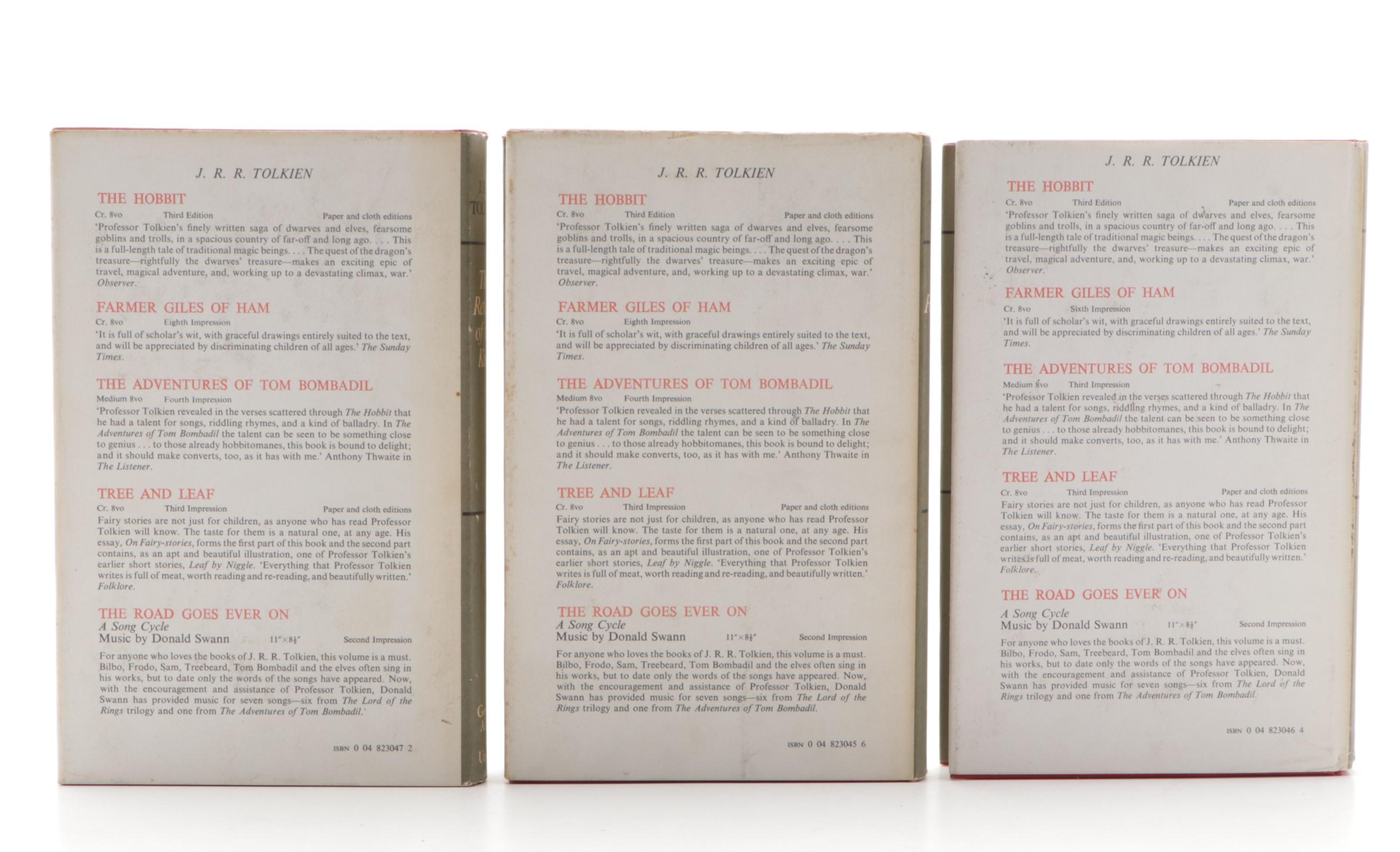 Revised Edition "The Lord of the Rings" Trilogy by J. R. R. Tolkien, 1970–1971