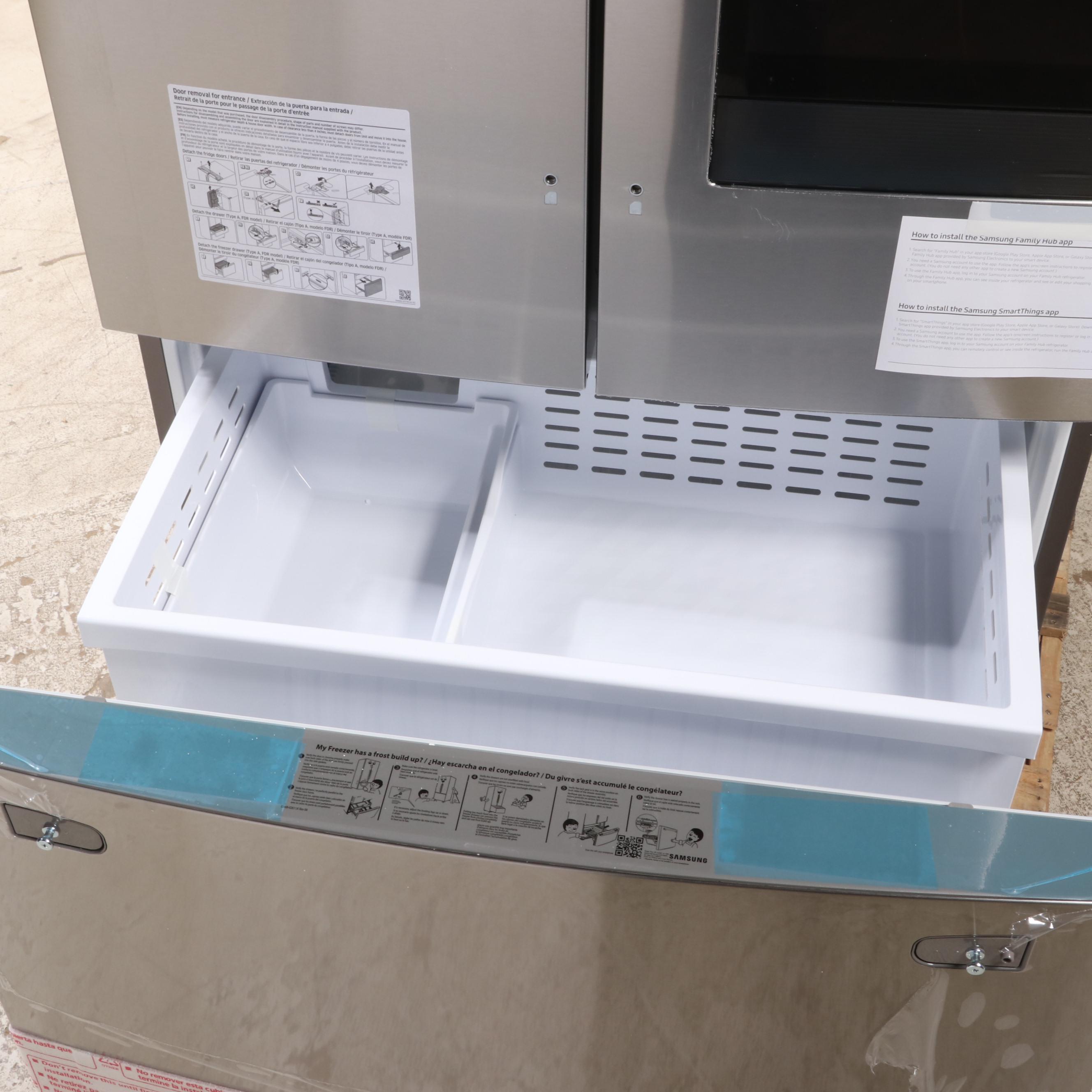 Samsung 28 Cu. Ft. Stainless Steel 3-Door French Door Refrigerator