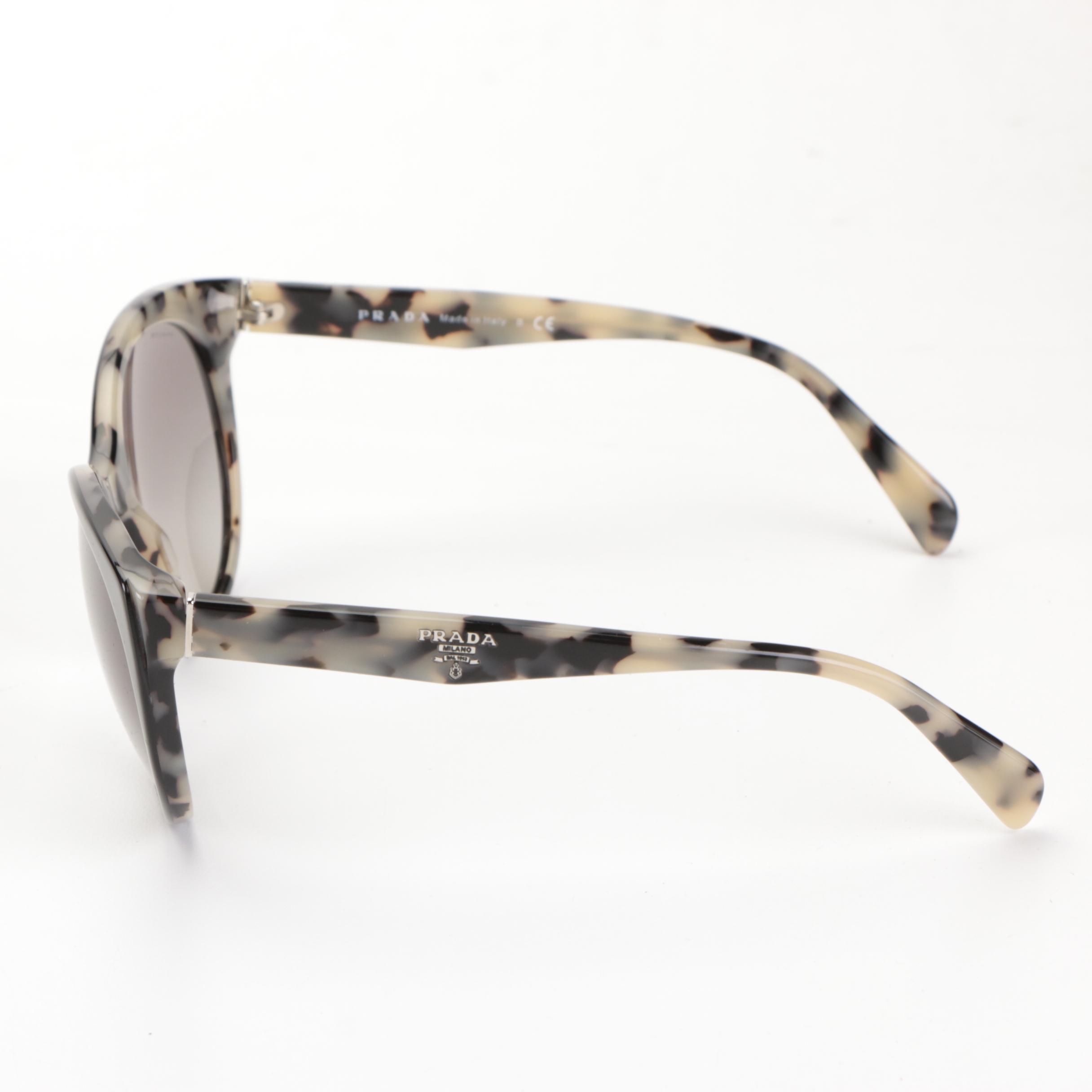 Prada SPR 230 Round Sunglasses with Case