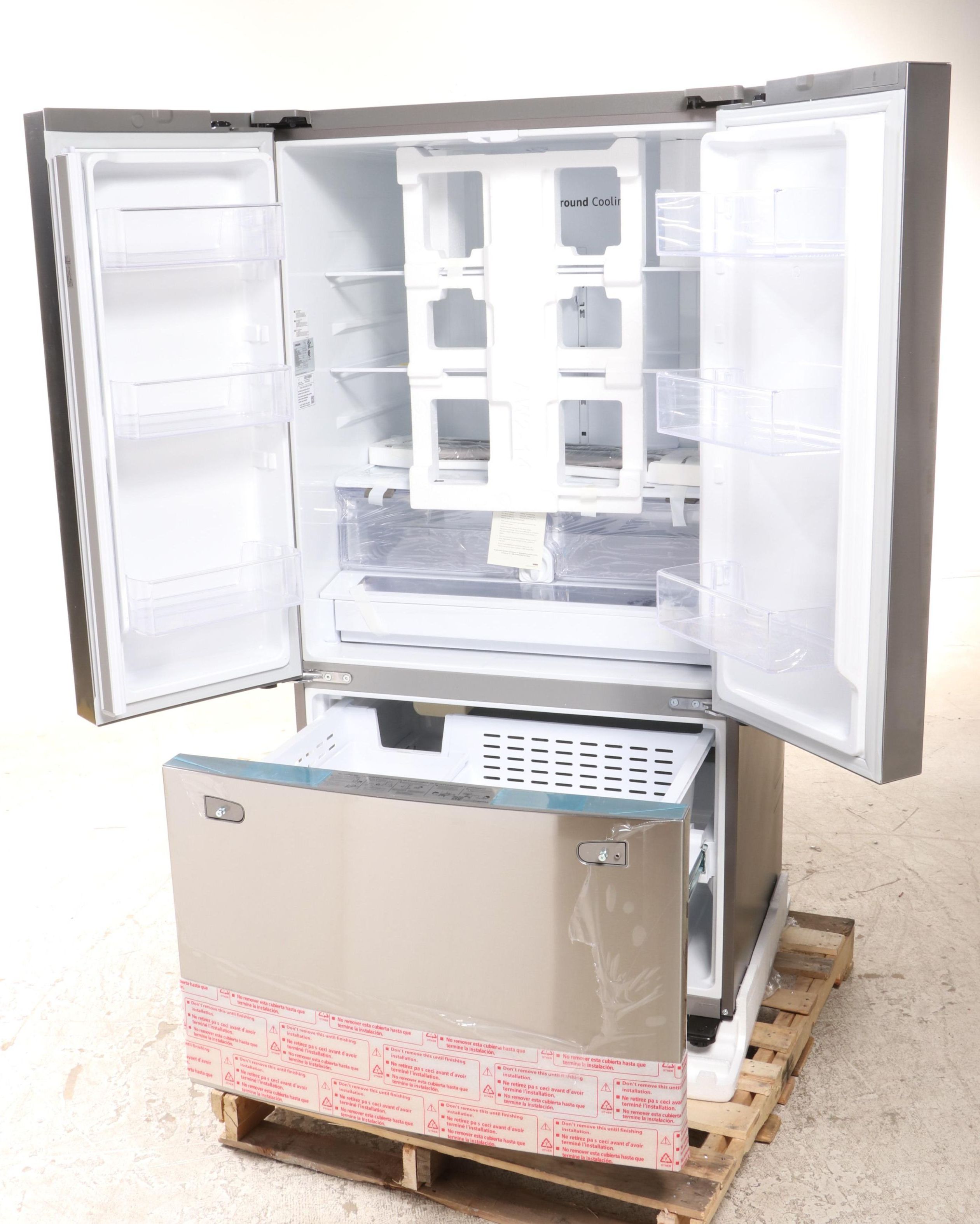 Samsung 28 Cu. Ft. Stainless Steel 3-Door French Door Refrigerator