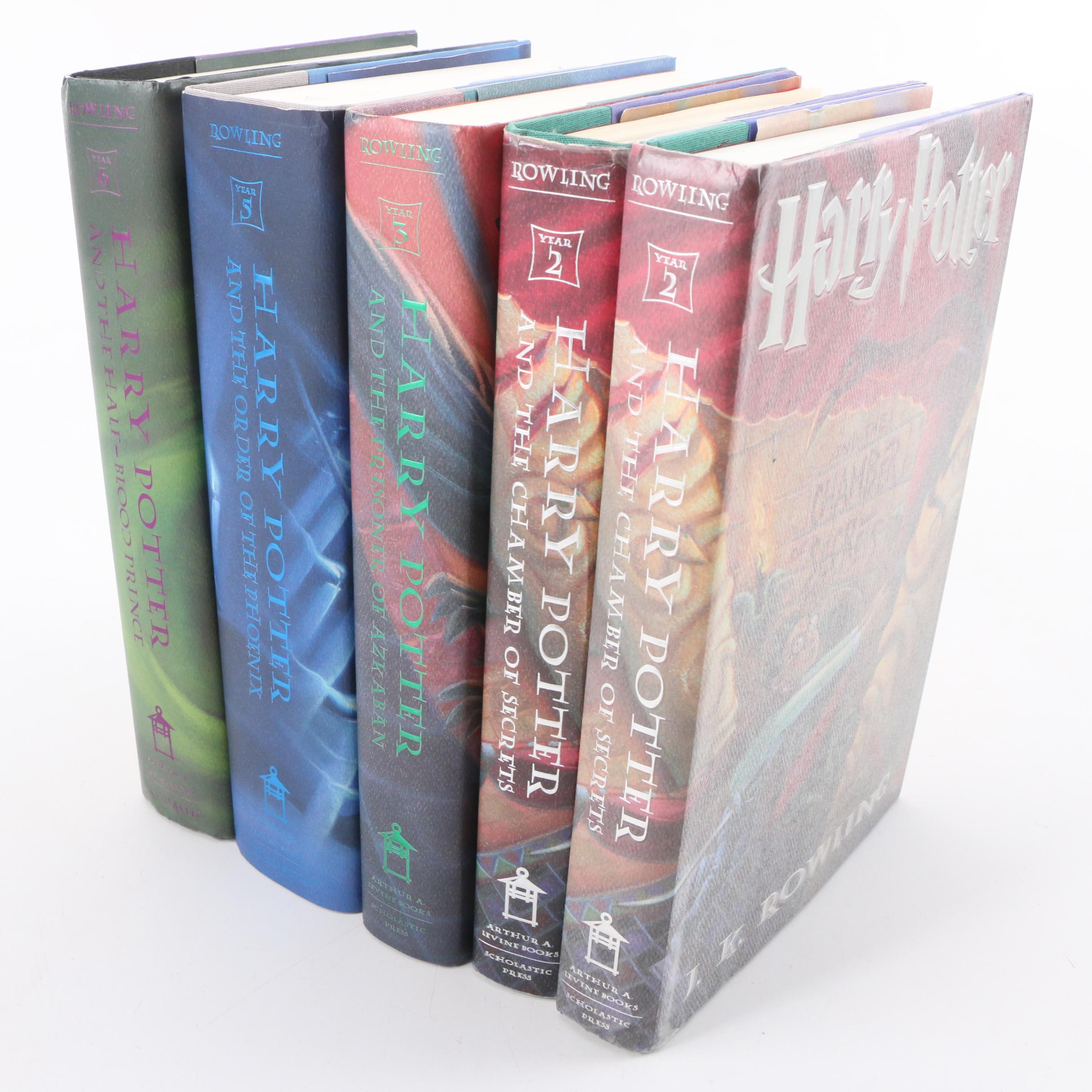 First American Edition "Harry Potter" Partial Series by J. K. Rowling