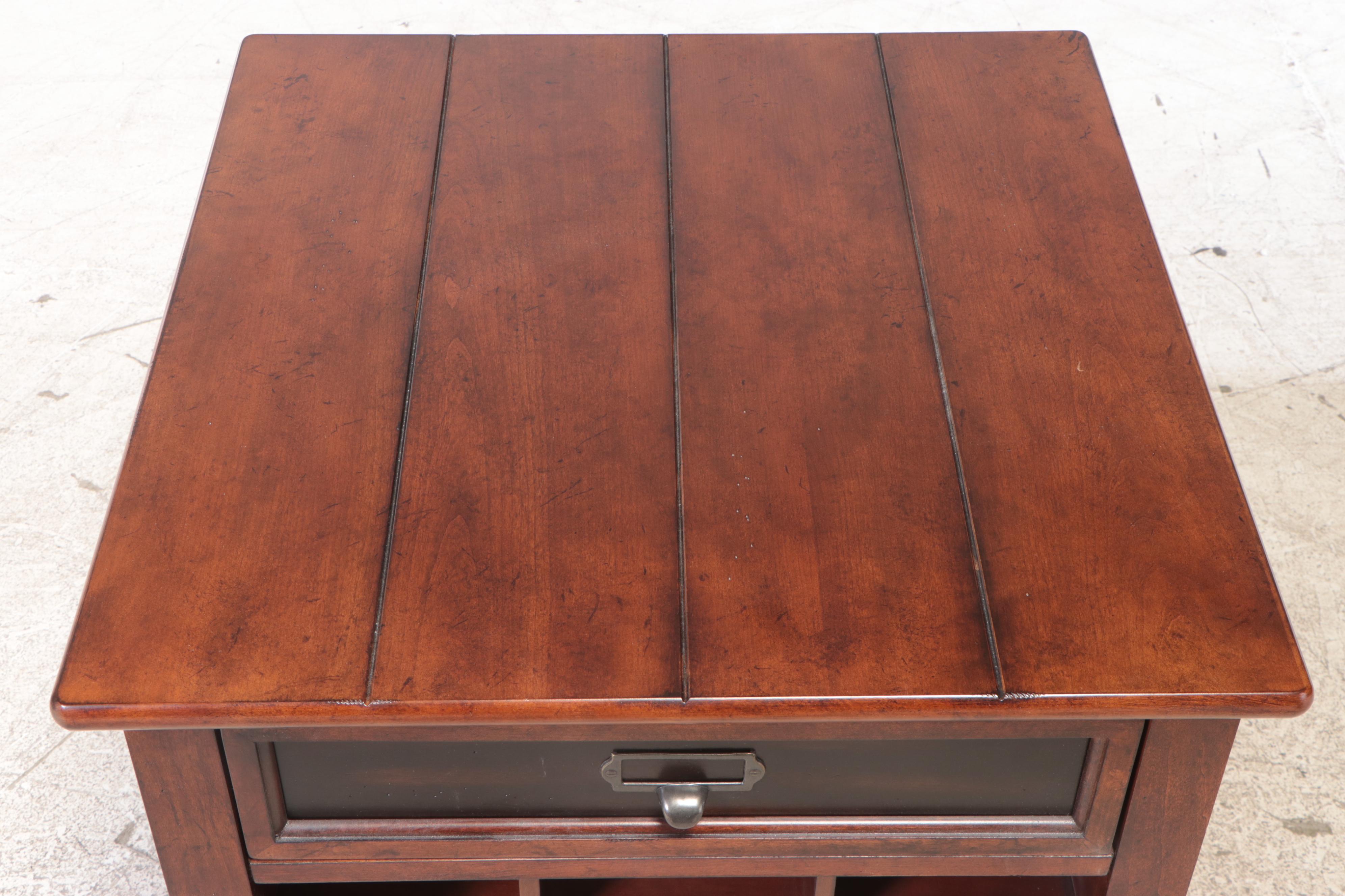 Hammary Furniture "Mercantile" Cherrywood Side Table