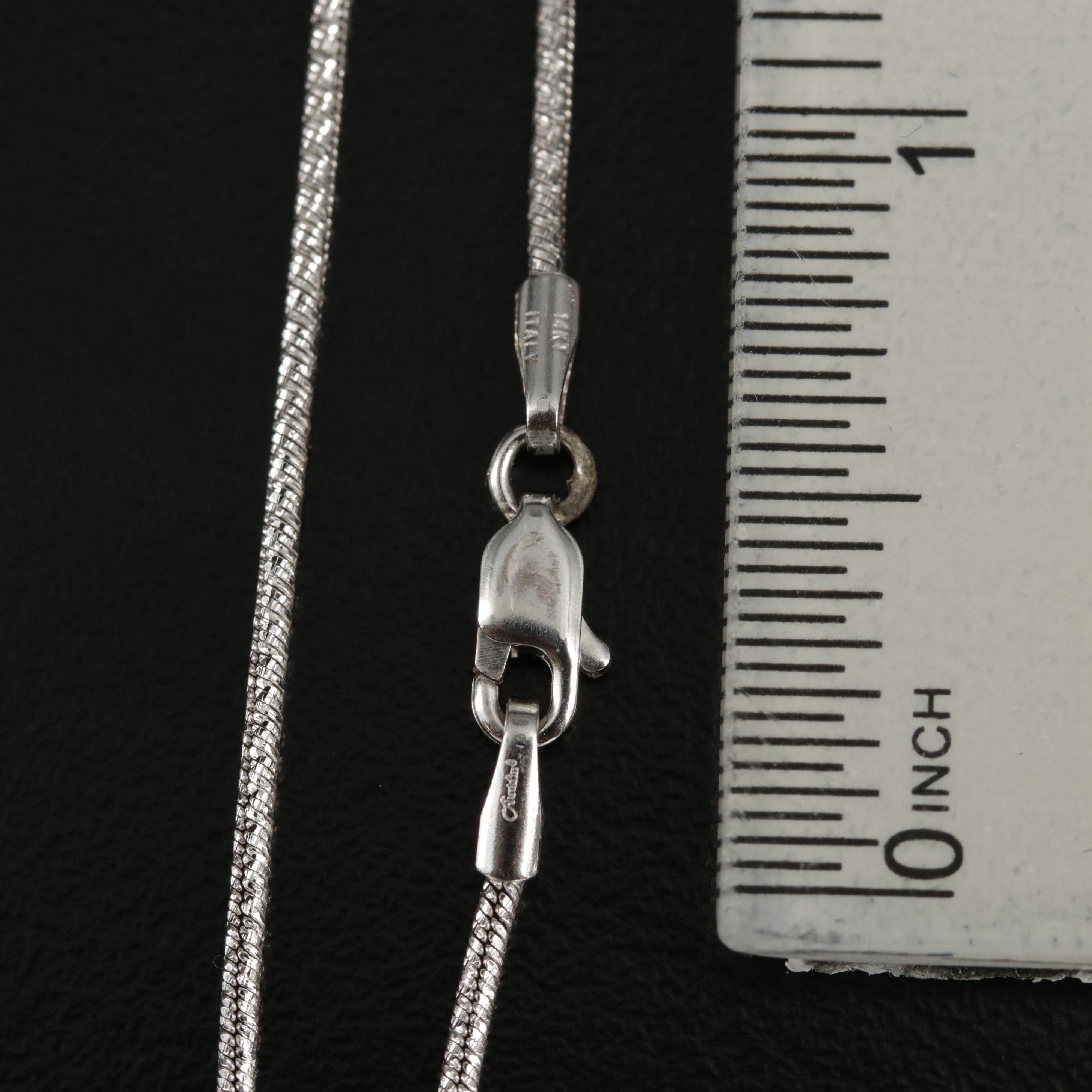 Italian 14K Snake Chain Necklace