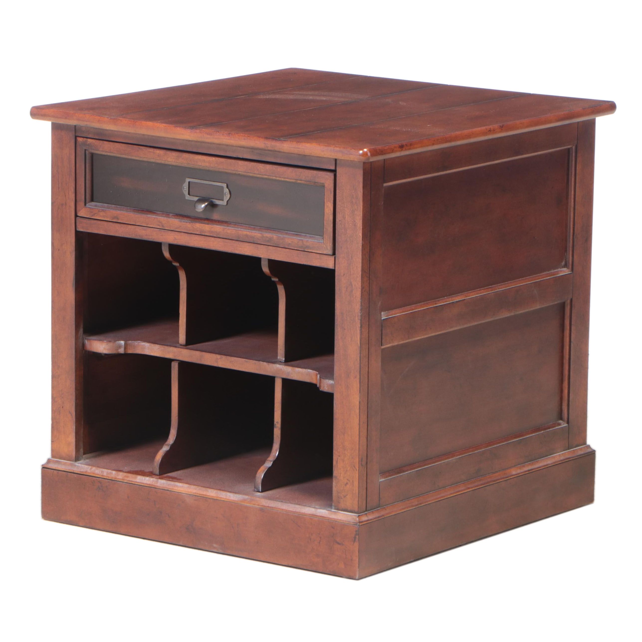 Hammary Furniture "Mercantile" Cherrywood Side Table