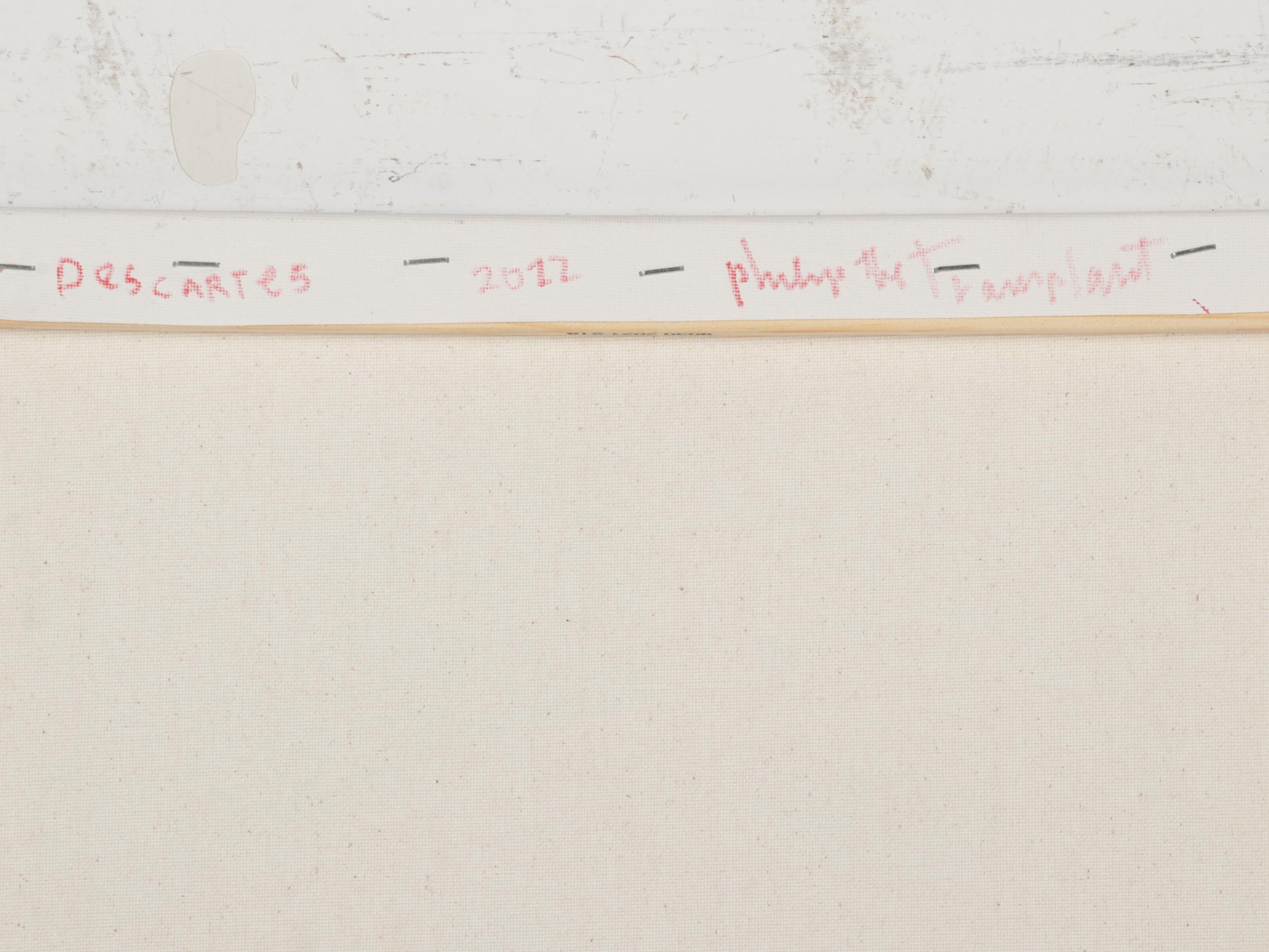 Philip the Transplant Portrait Acrylic Painting "Descartes," 2022