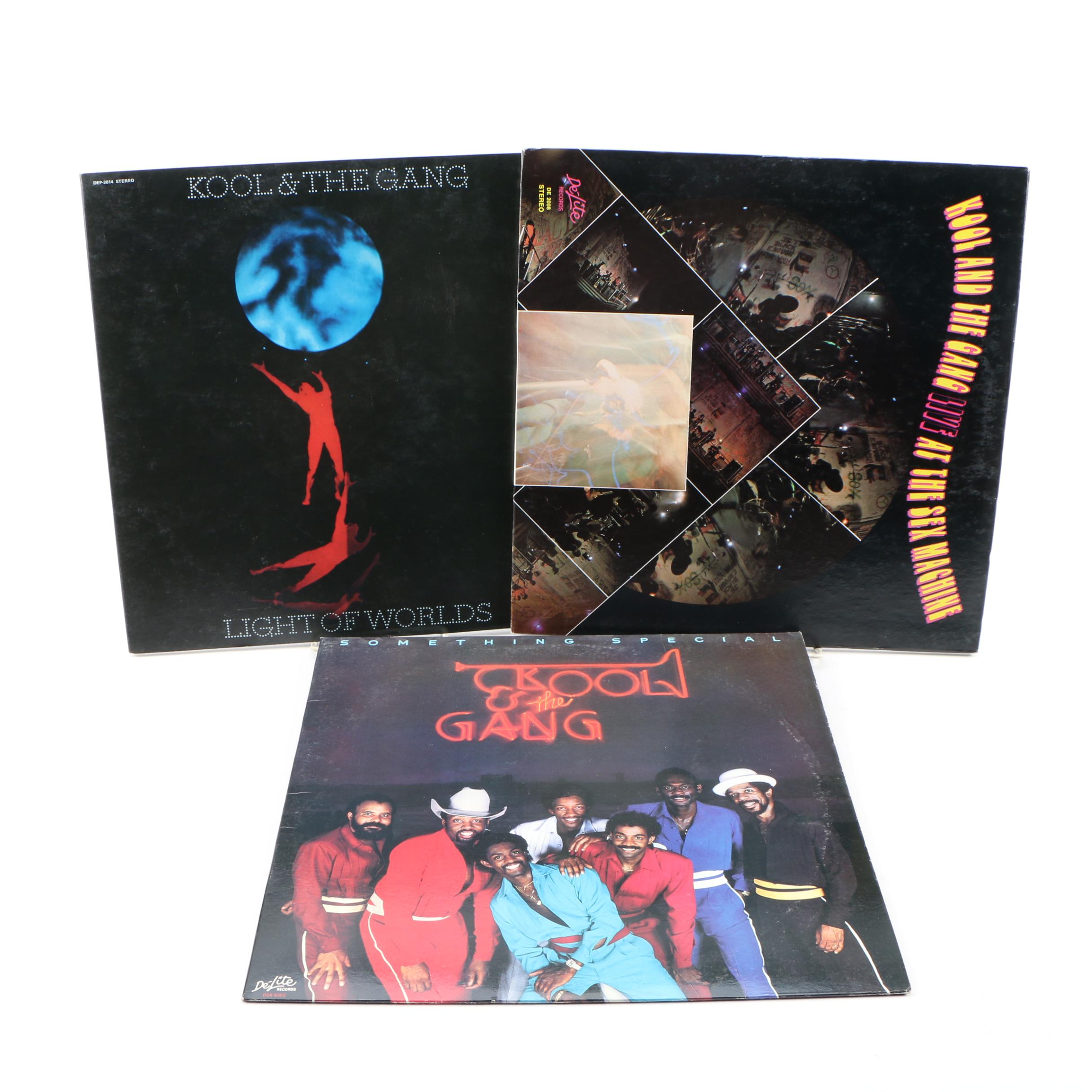 Kool & The Gang "Live at the Sex Machine", "Light of Worlds" and More Vinyl LPs