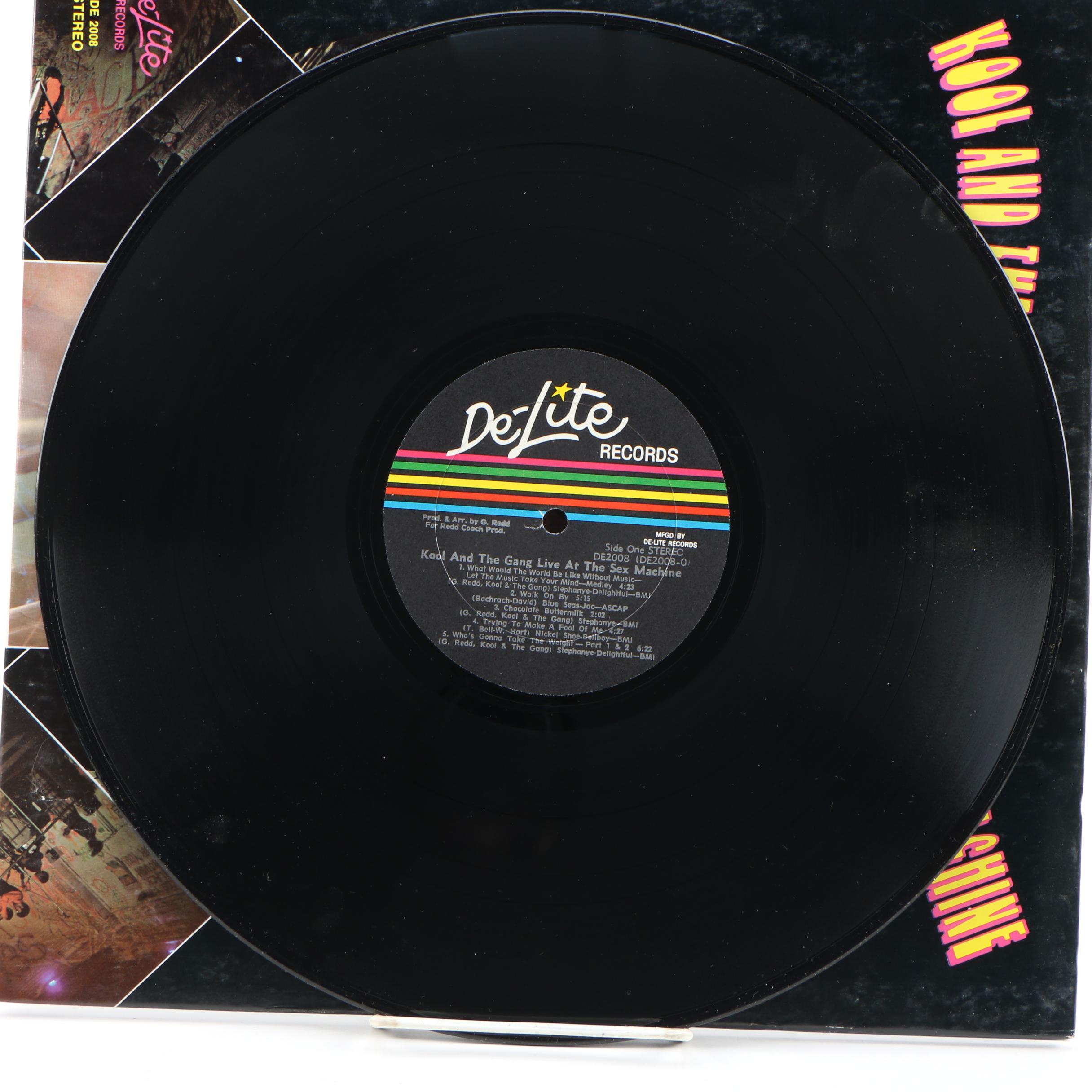 Kool & The Gang "Live at the Sex Machine", "Light of Worlds" and More Vinyl LPs