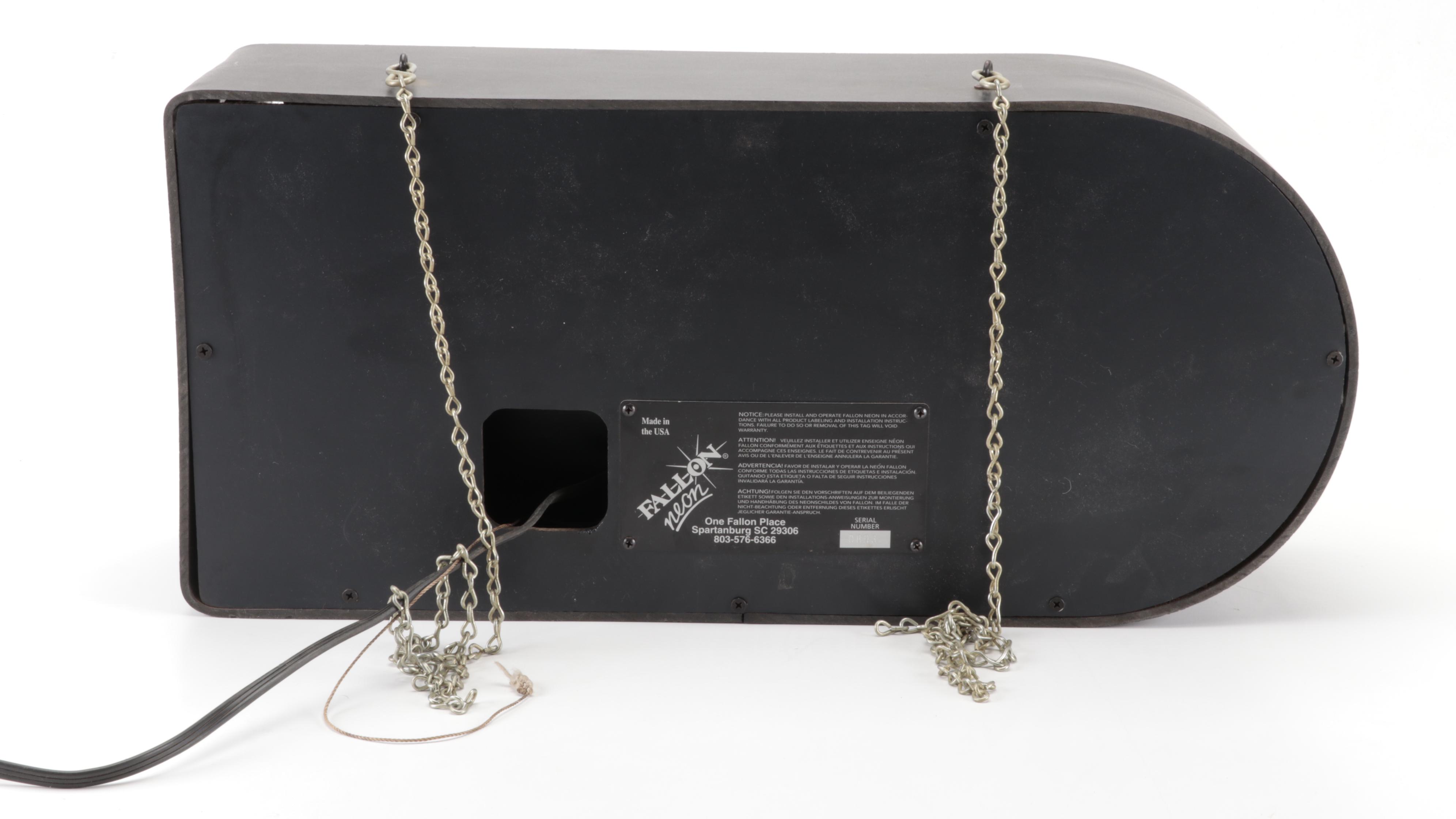 Fallon "Open" Neon Sign