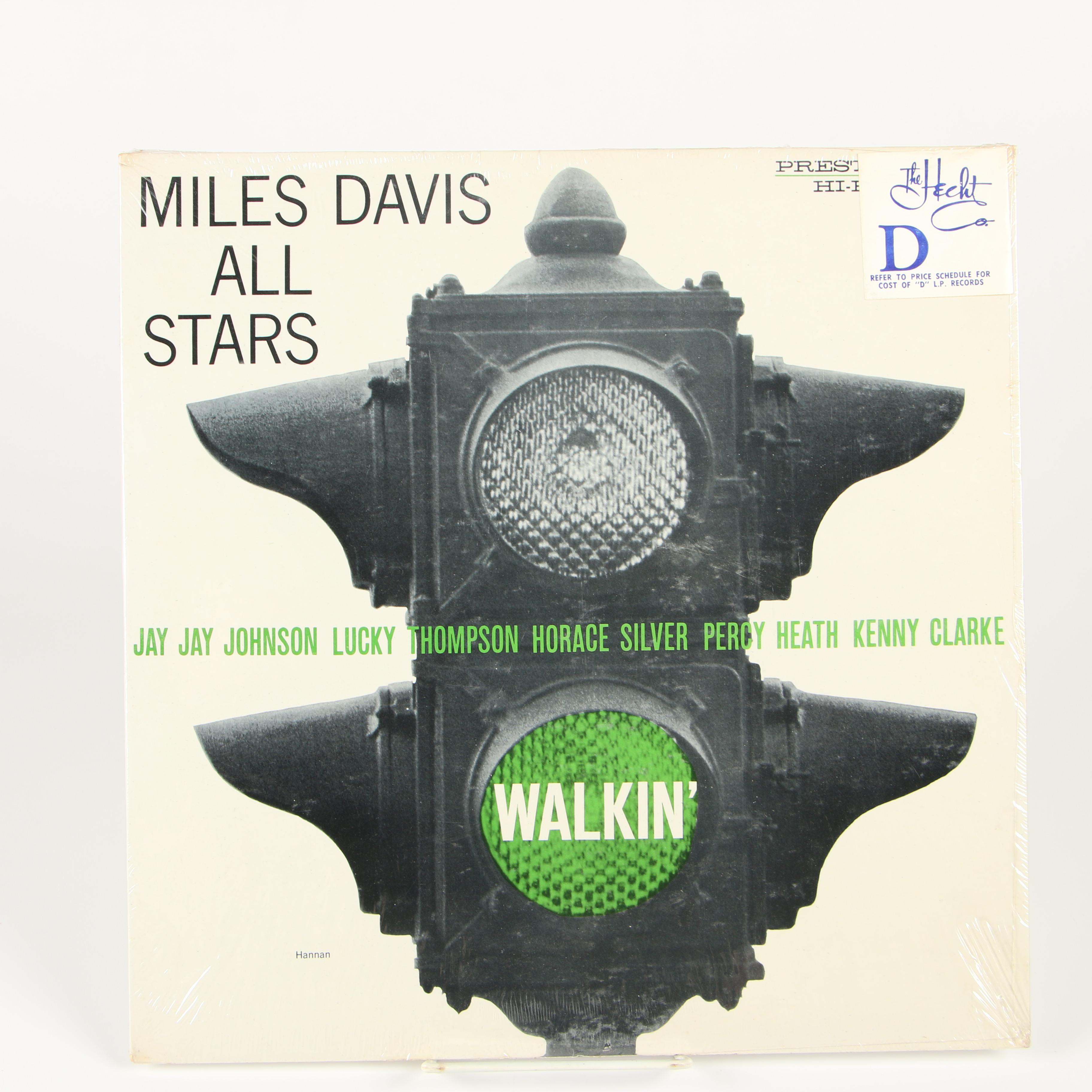 Miles Davis "Miles Davis Plays for Lovers" and More Vinyl Jazz LPs