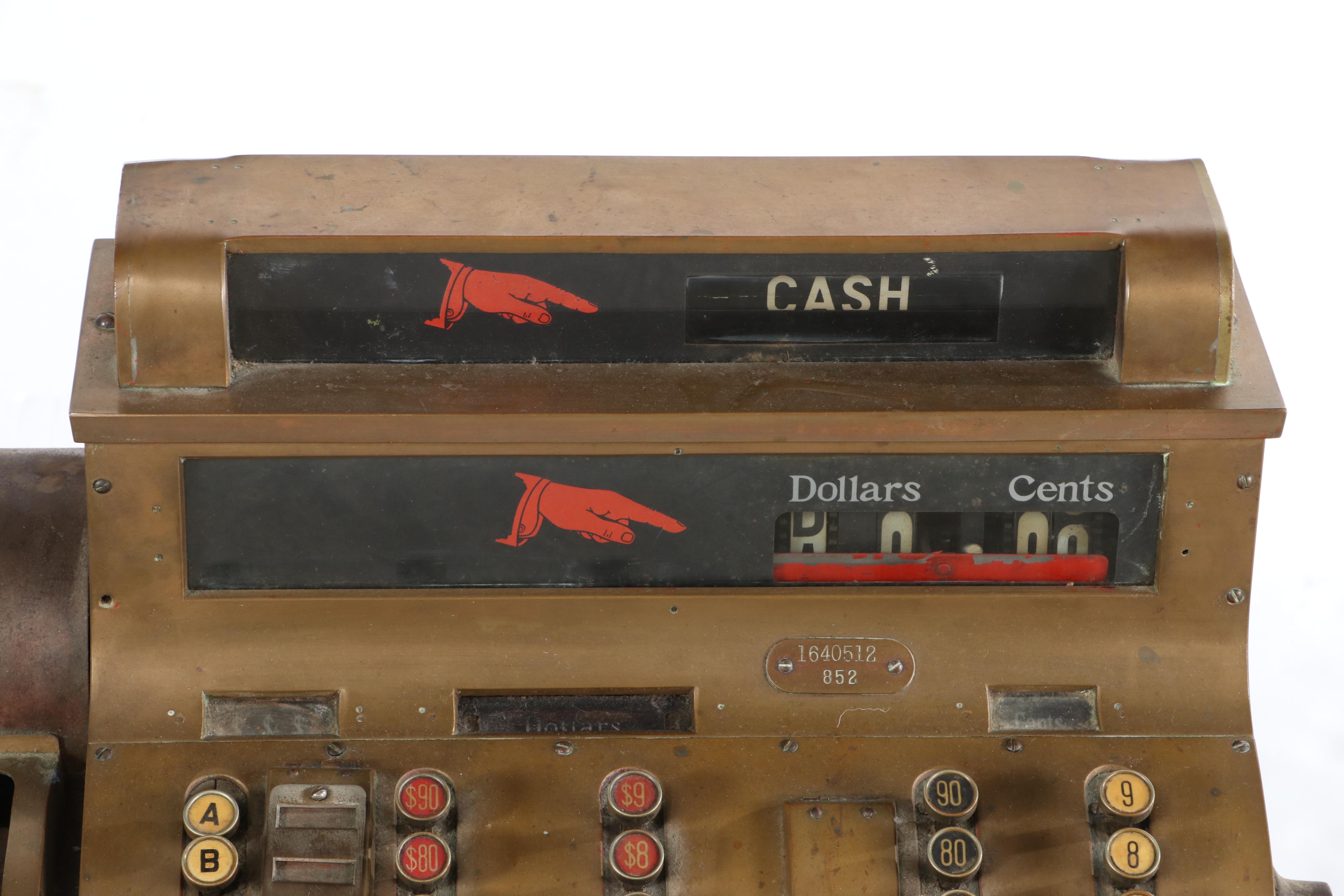 National Cash Register Model 852, Circa 1917