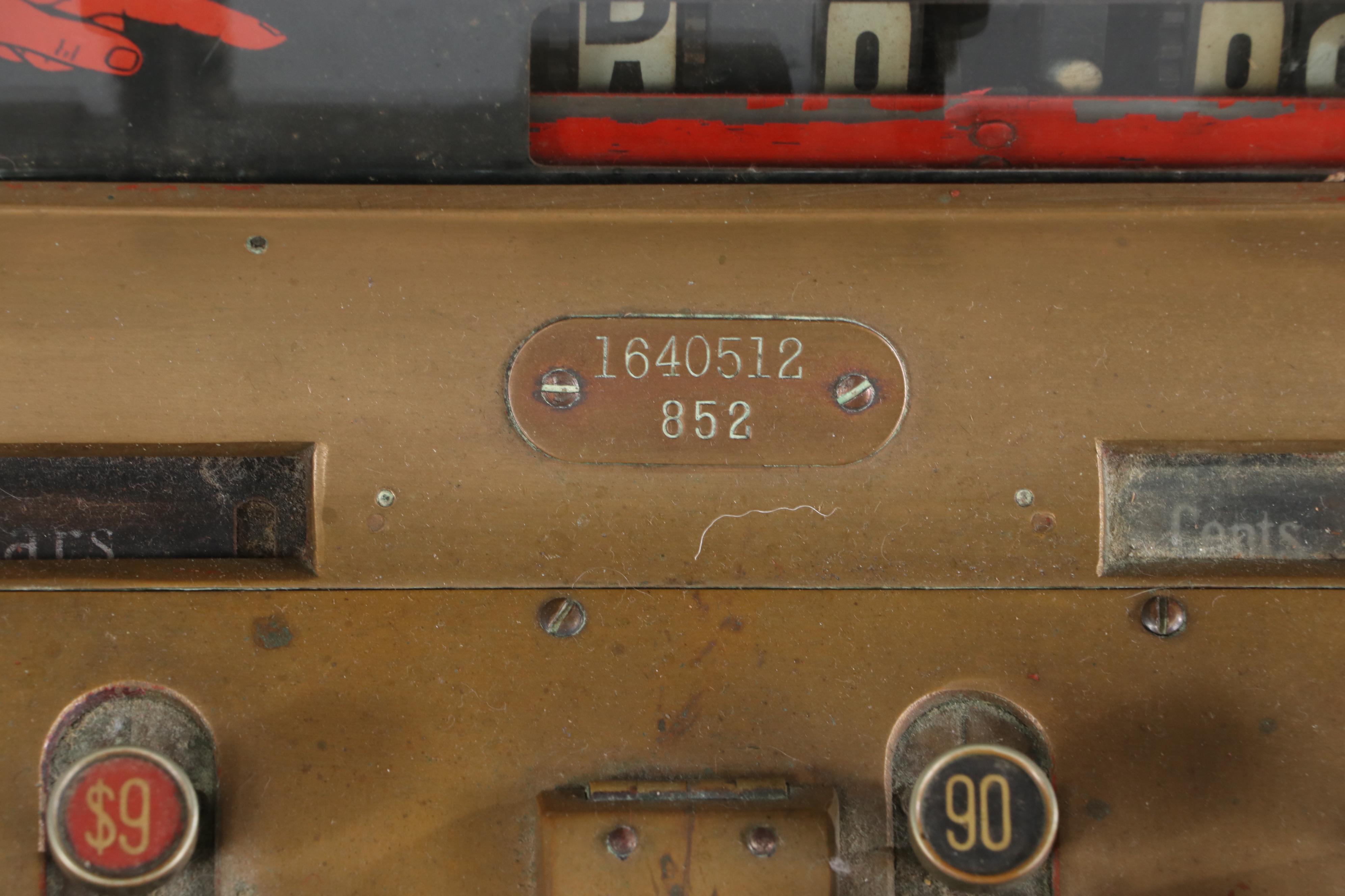 National Cash Register Model 852, Circa 1917