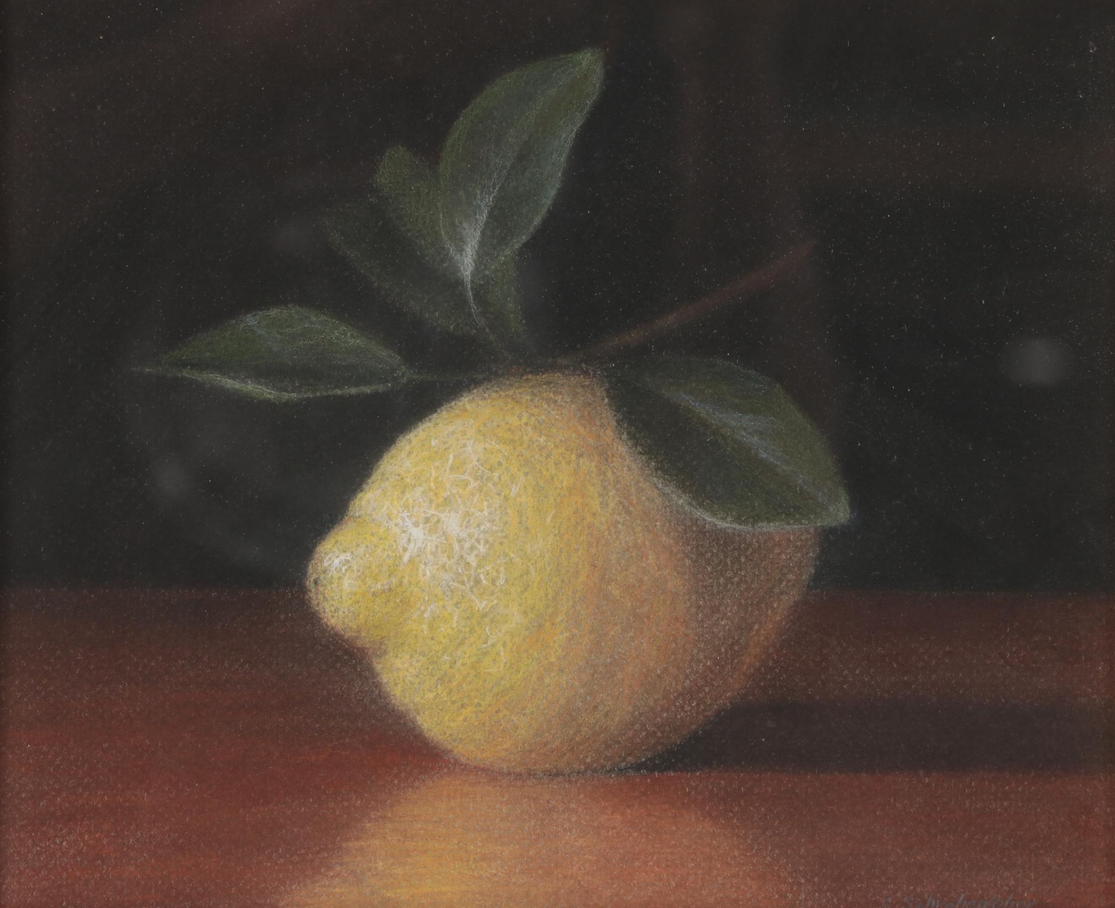 Sally Schrohenloher Photorealist Still Life Pastel Drawing