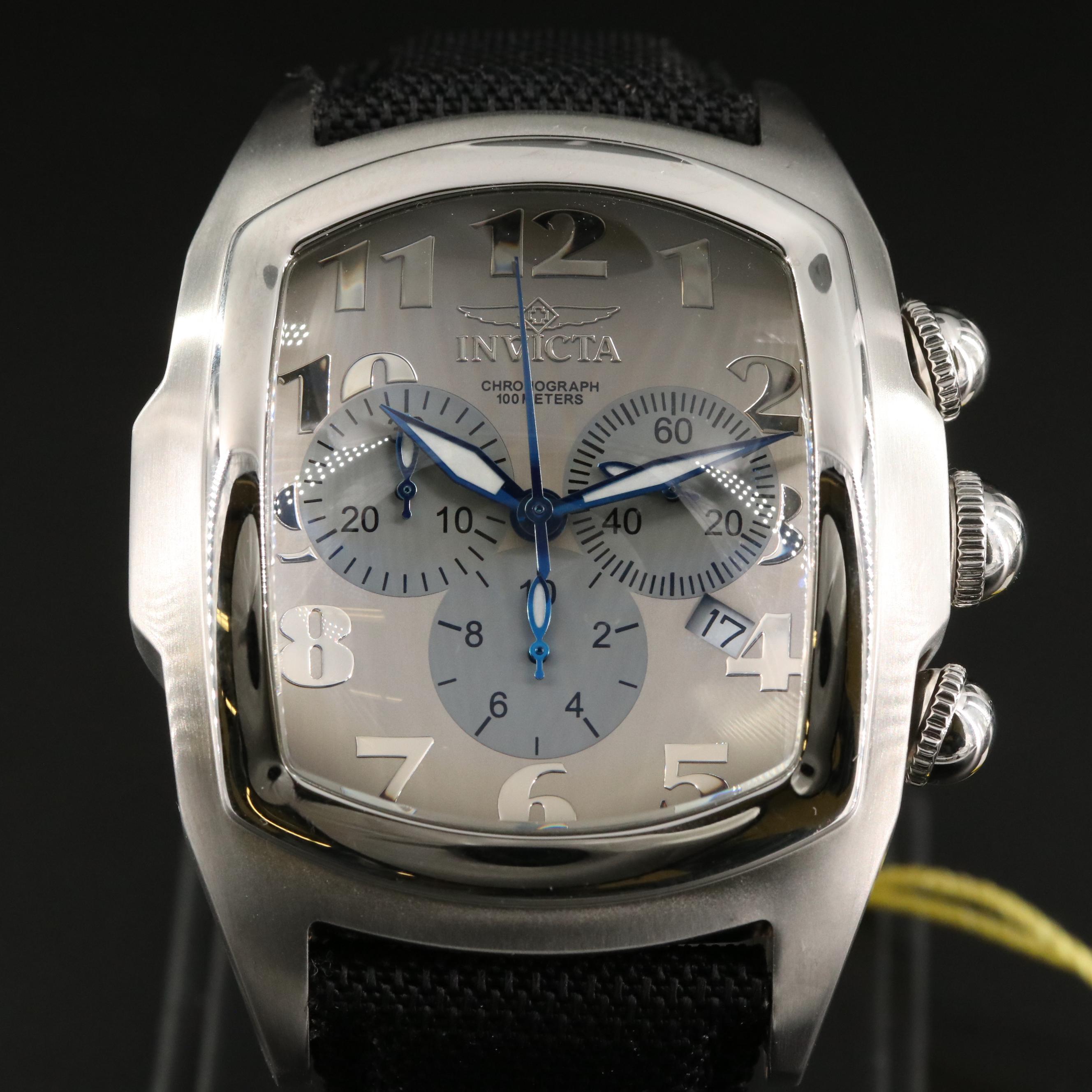 Invicta Lupah Chronograph Stainless Steel Watch