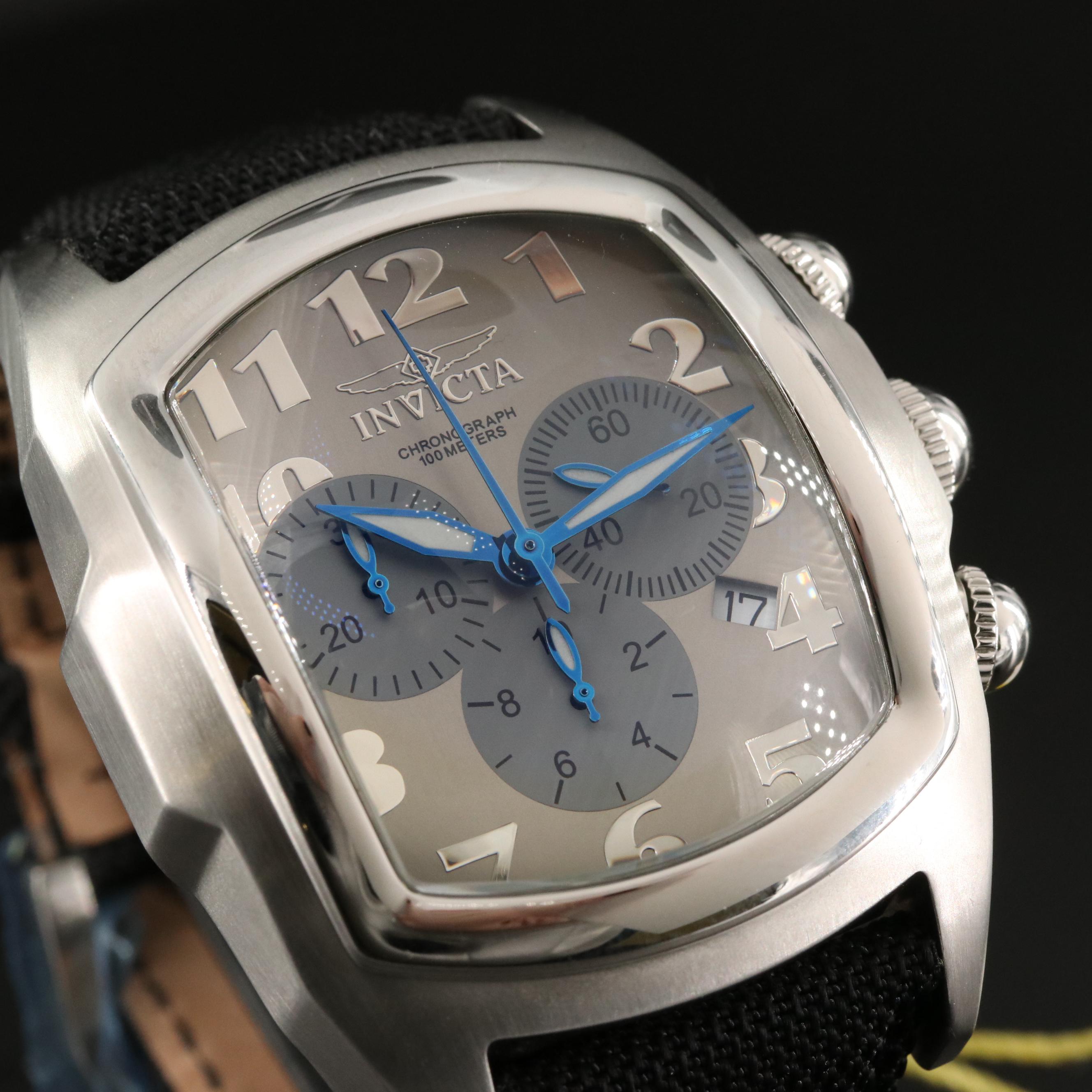 Invicta Lupah Chronograph Stainless Steel Watch