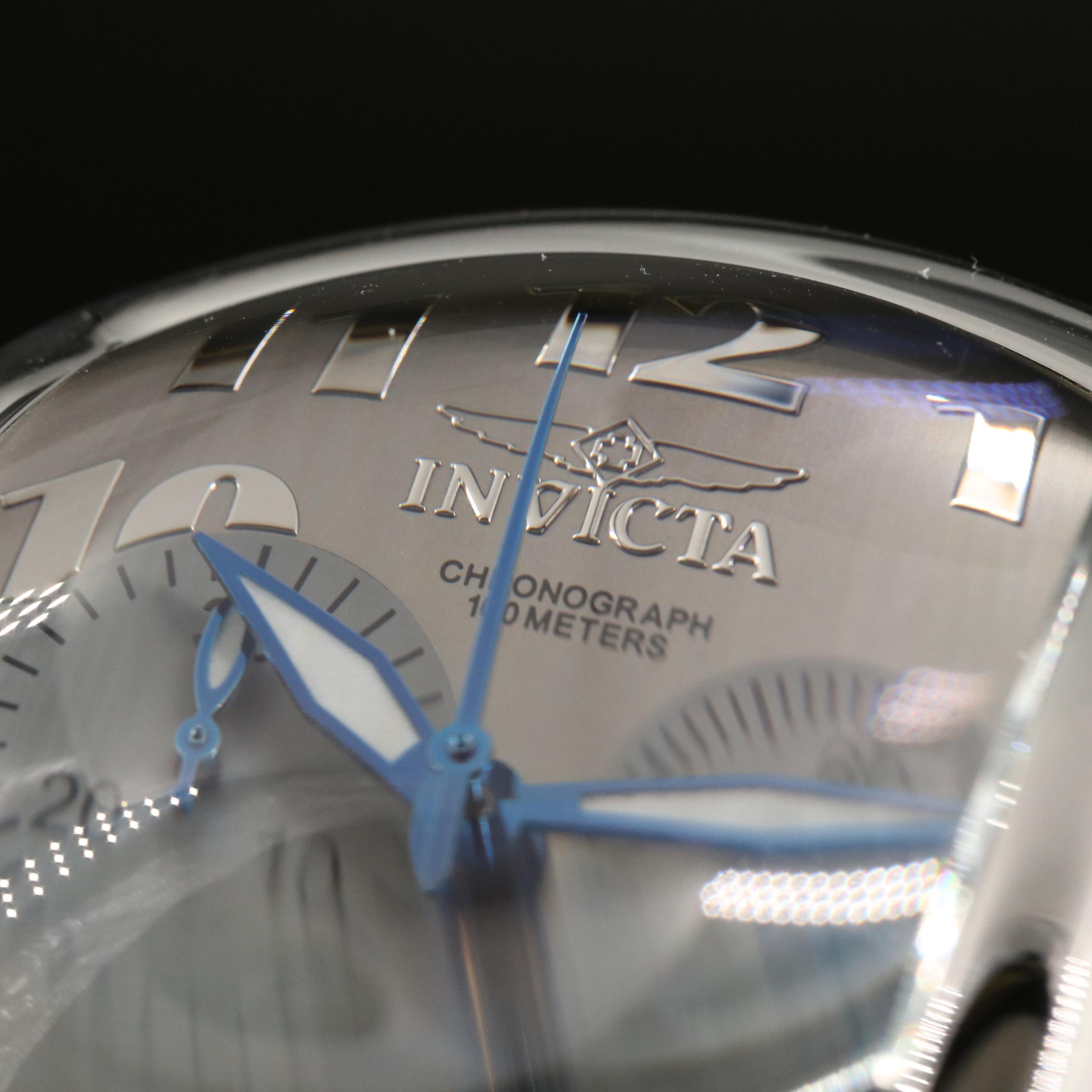 Invicta Lupah Chronograph Stainless Steel Watch