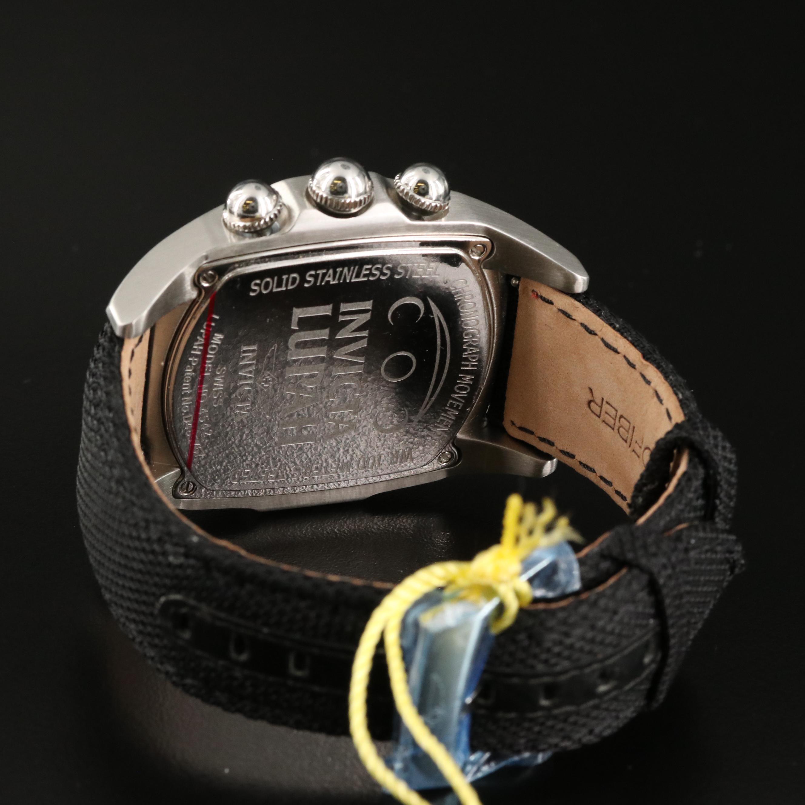 Invicta Lupah Chronograph Stainless Steel Watch