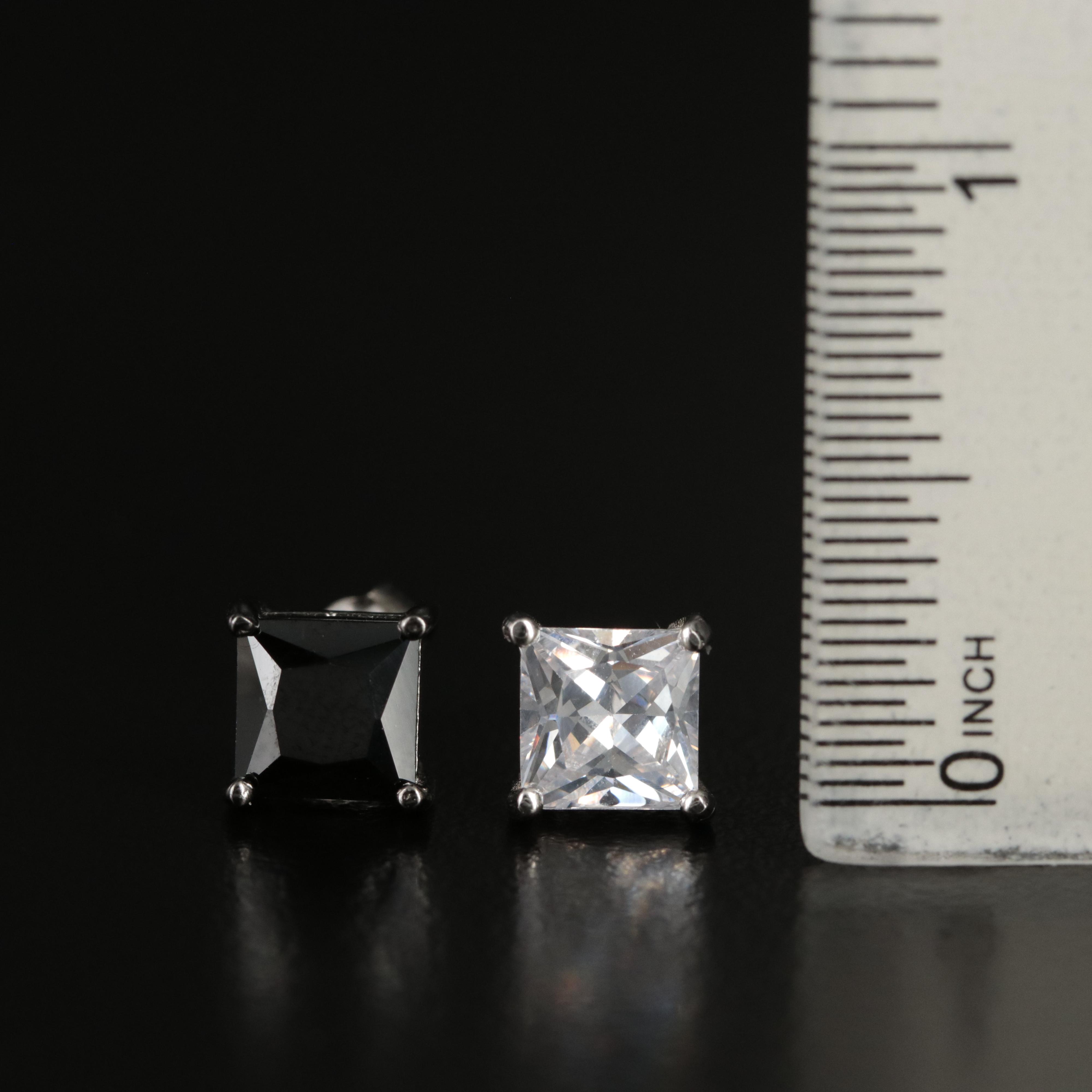 Sterling Necklaces and Earrings Including Pearl and Cubic Zirconia