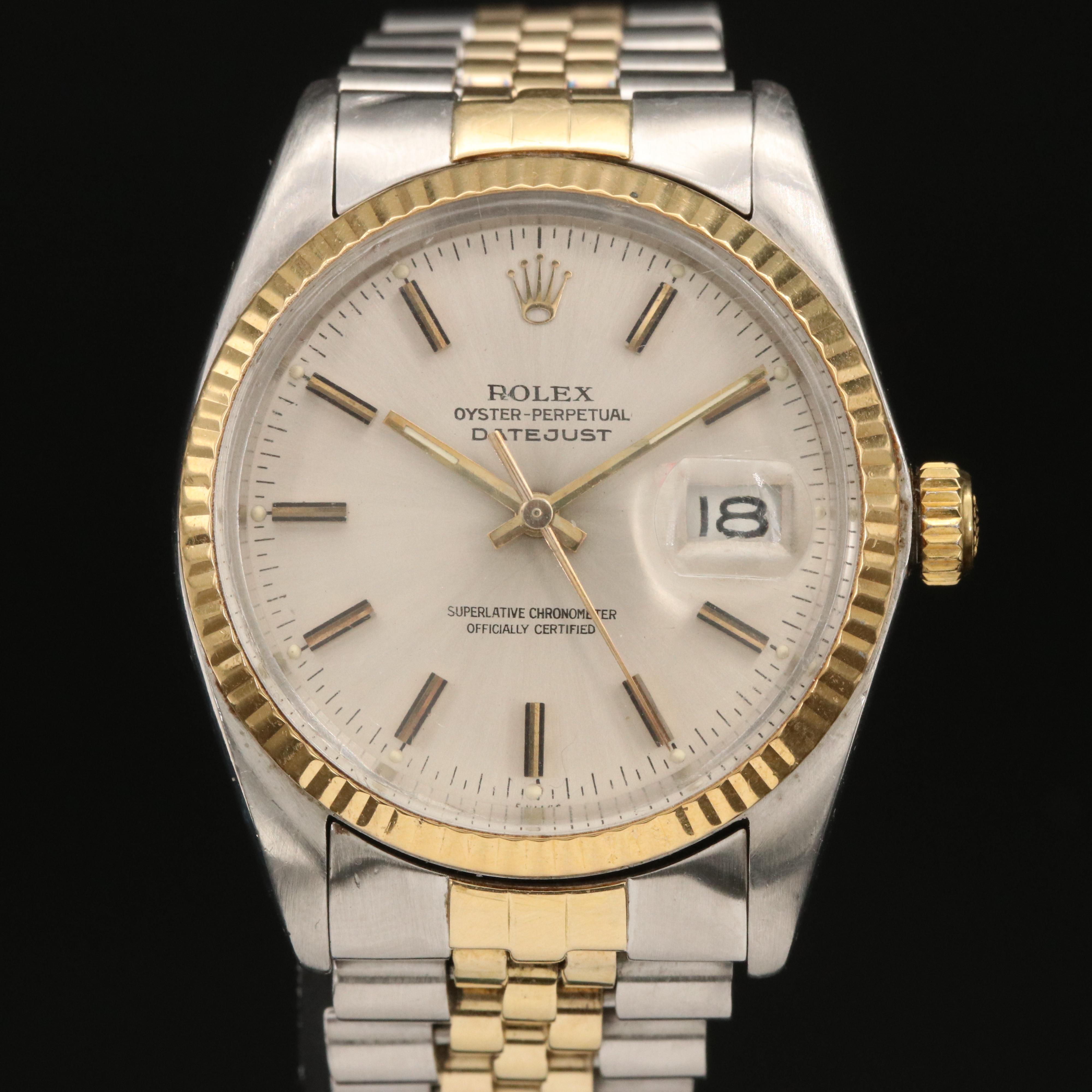 1982 Rolex Datejust Two-Tone Watch