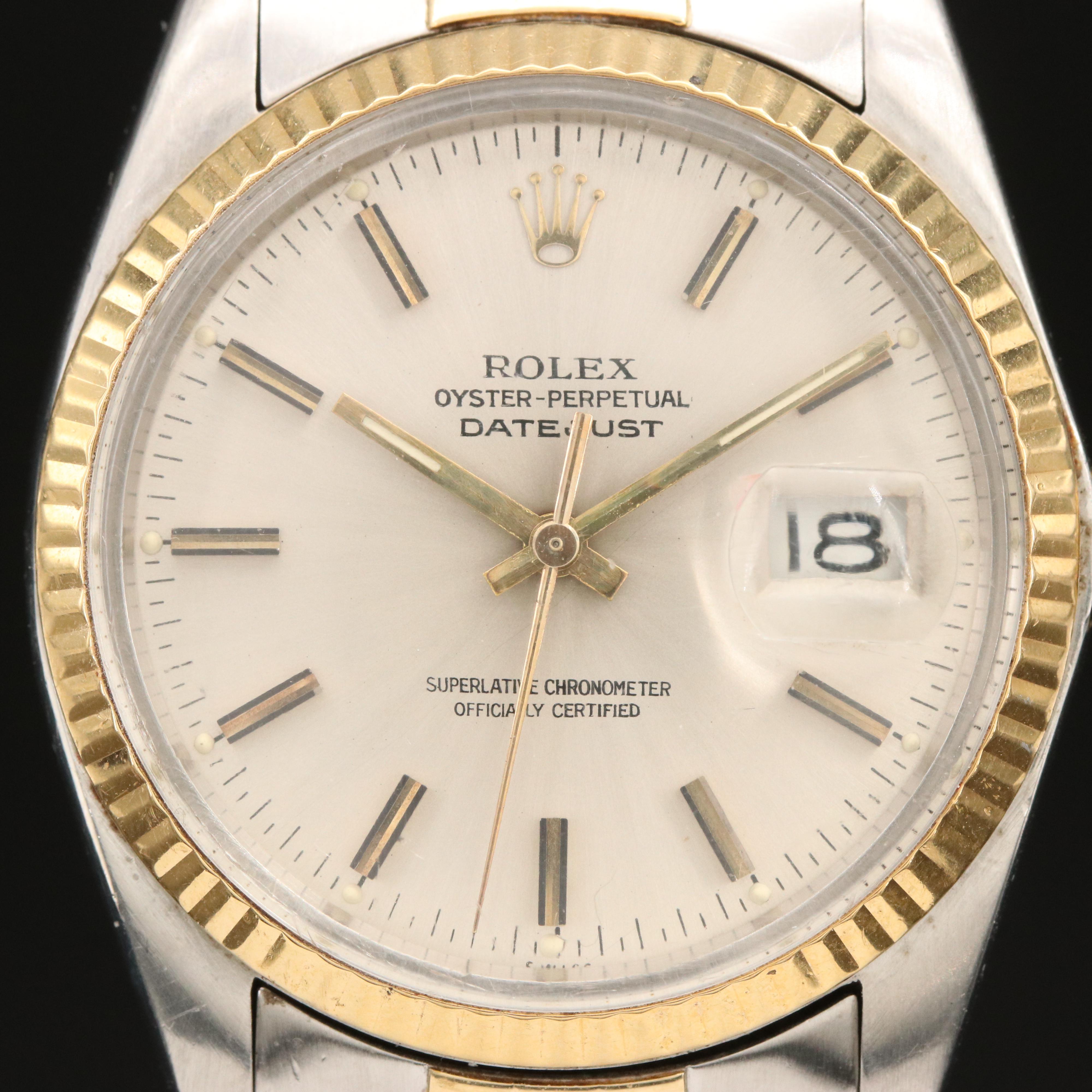 1982 Rolex Datejust Two-Tone Watch