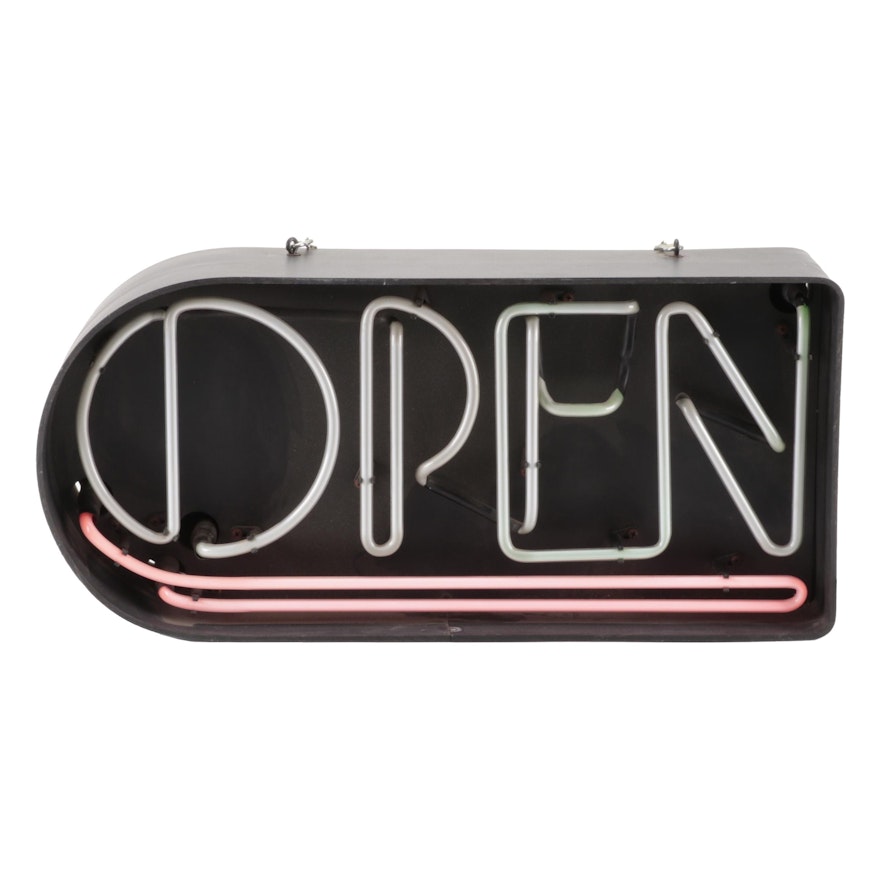 Fallon "Open" Neon Sign