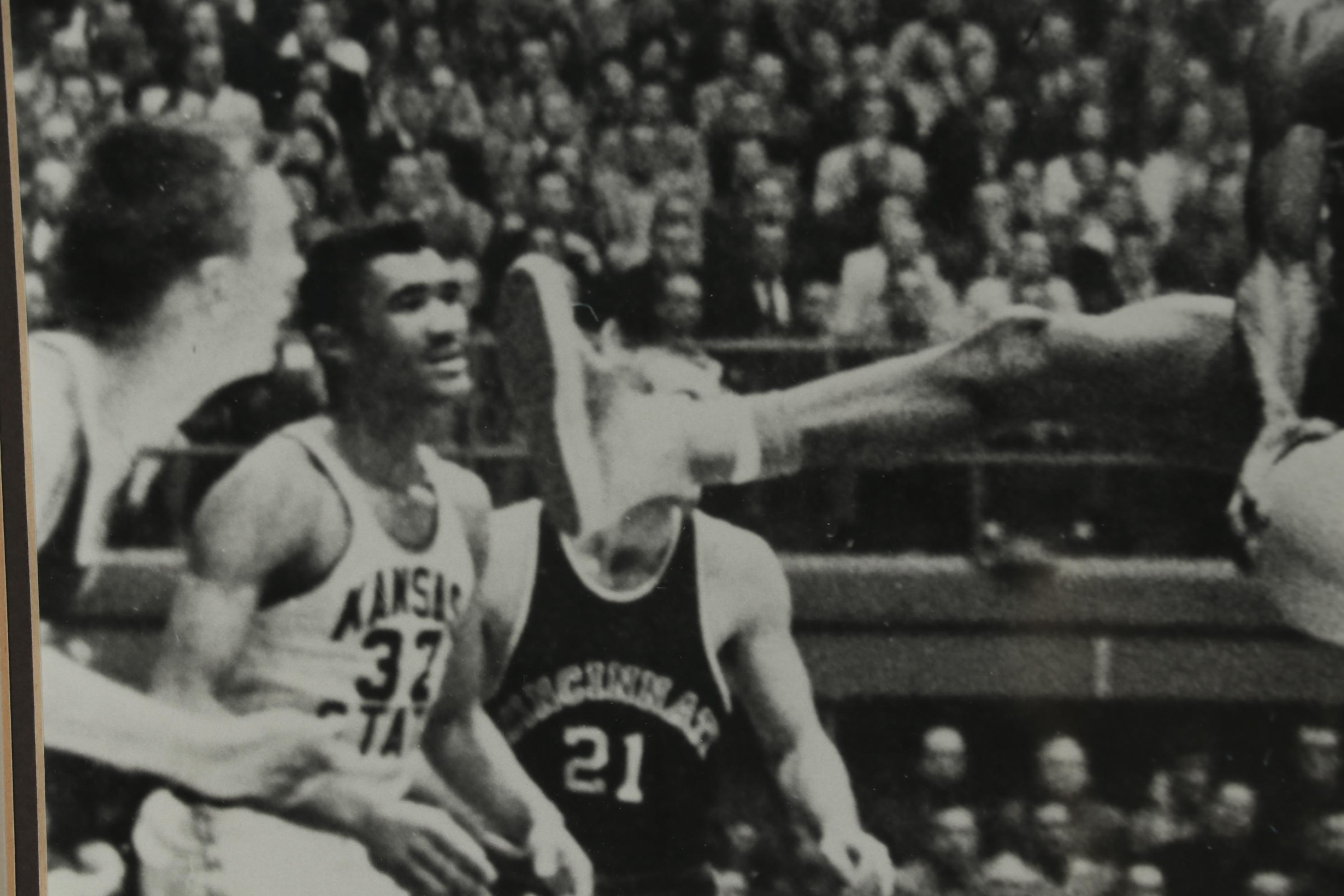 Oscar Robertson "Split Rebound" Photograph