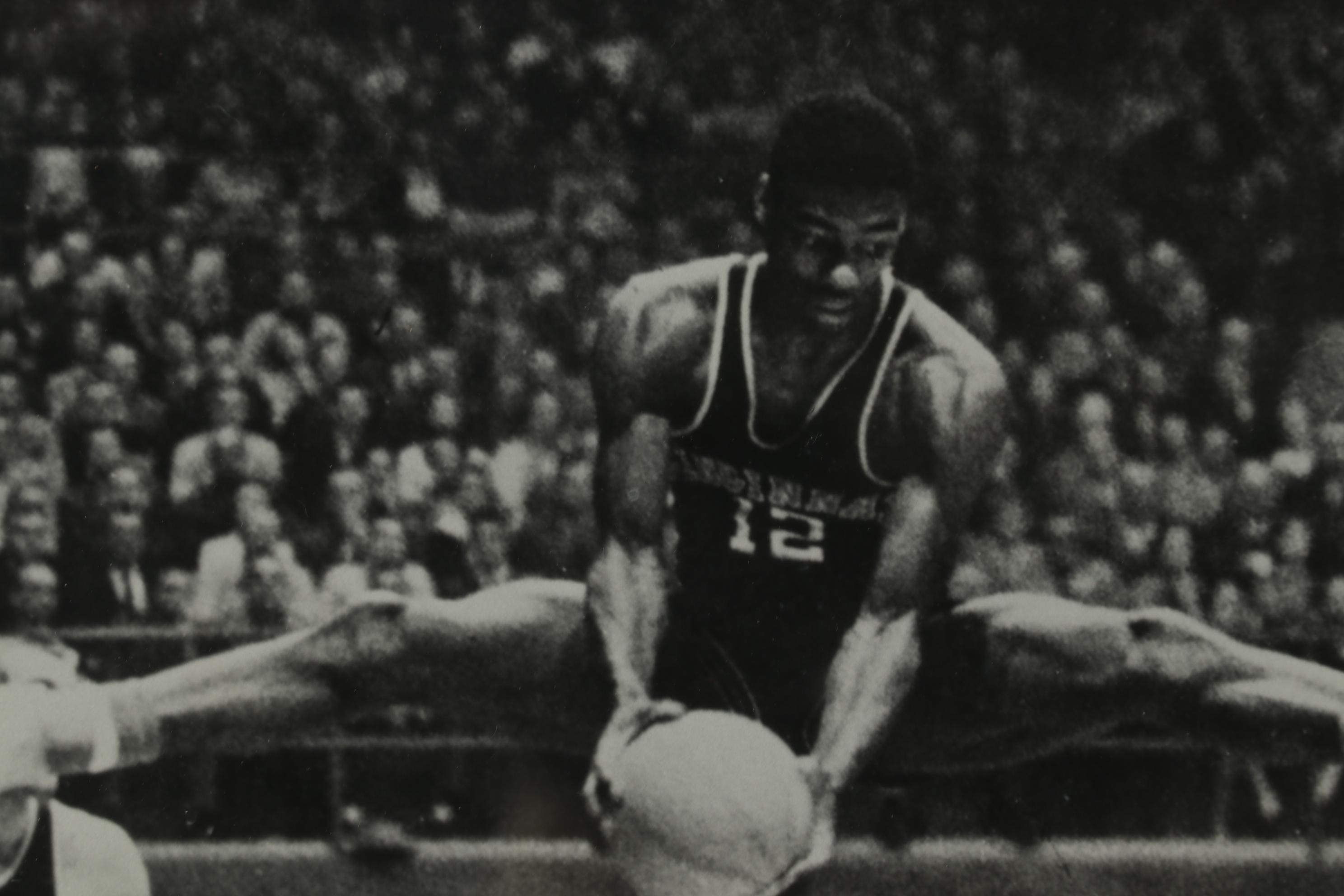 Oscar Robertson "Split Rebound" Photograph
