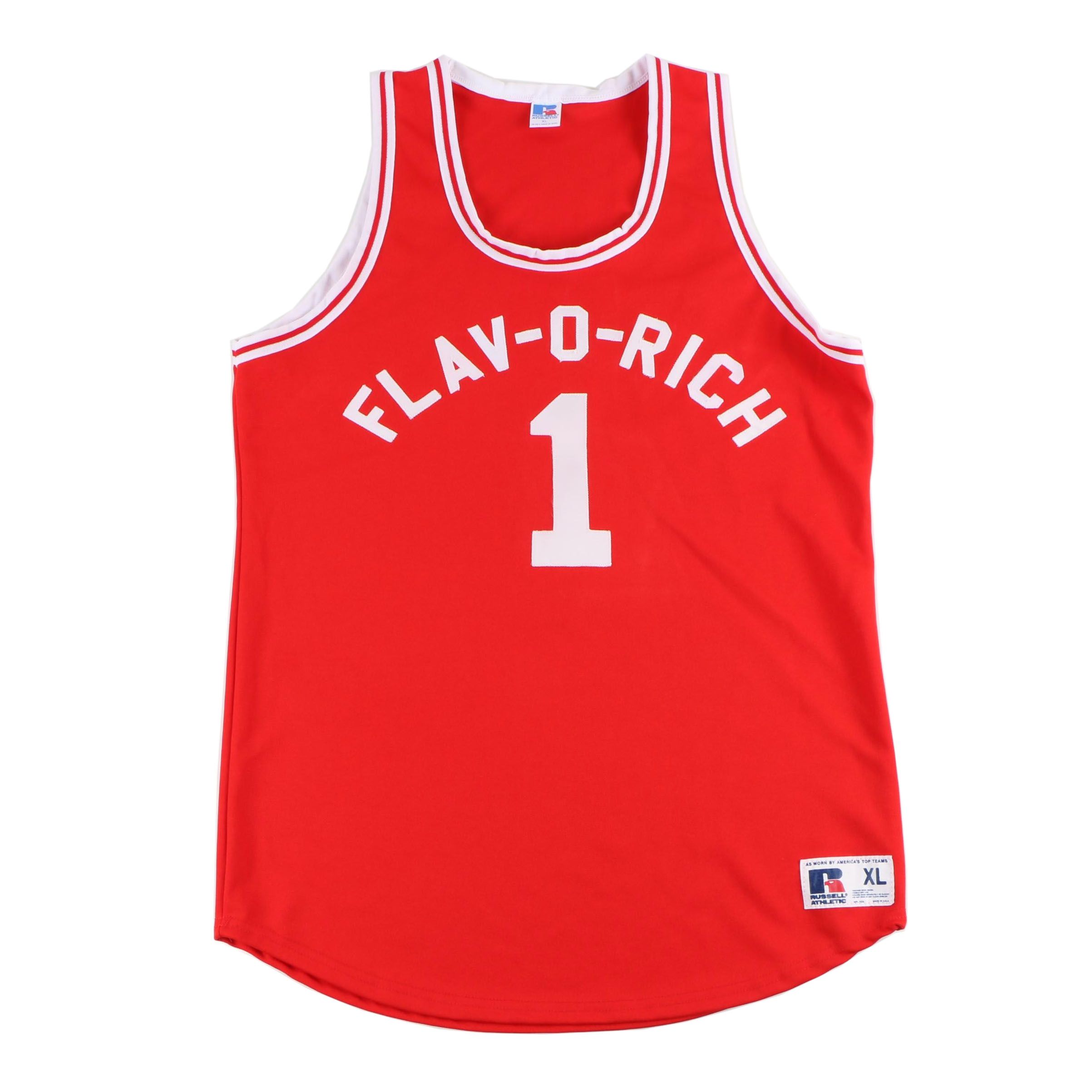 Oscar Robertson "Flav-O-Rich" Charity Game Worn Jersey