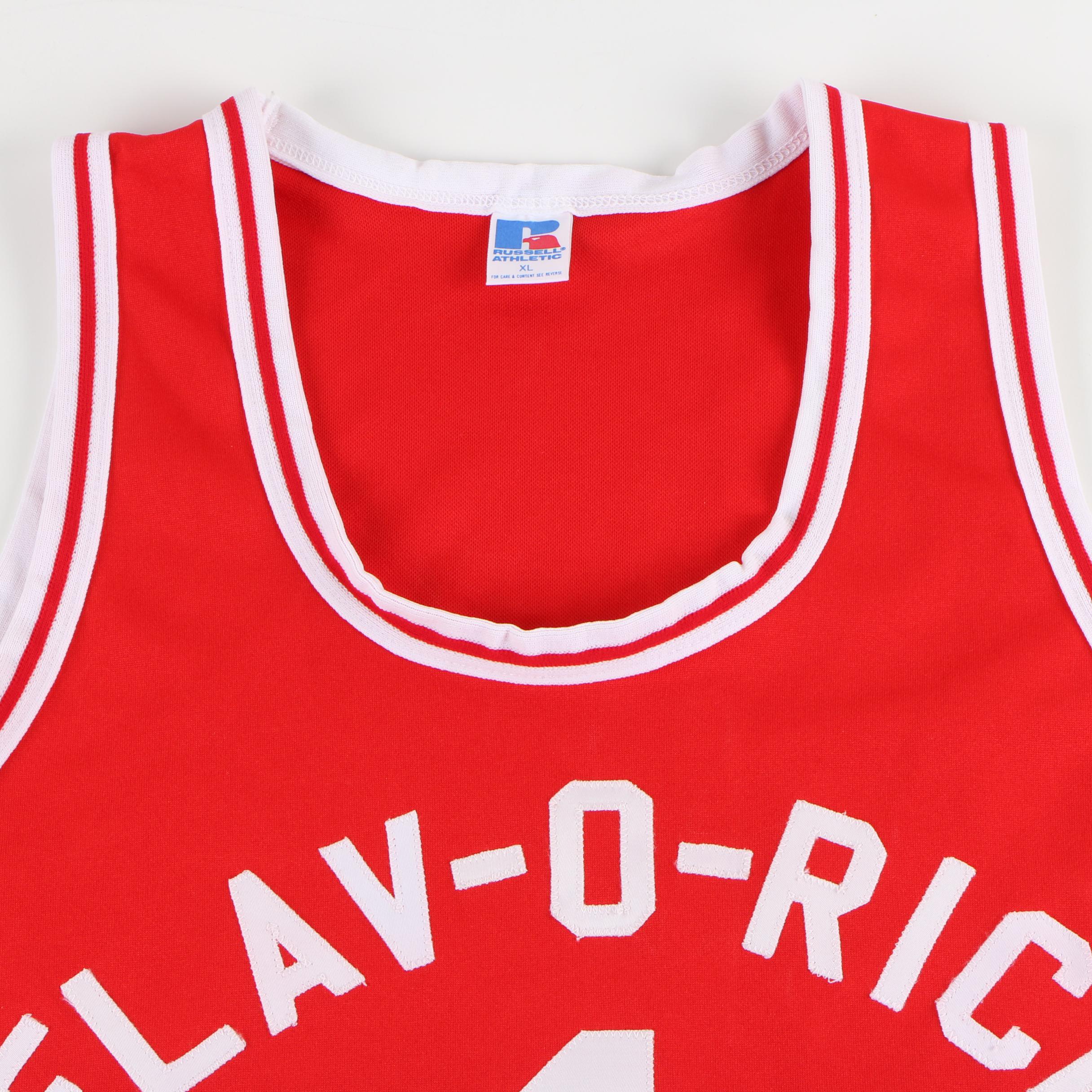 Oscar Robertson "Flav-O-Rich" Charity Game Worn Jersey