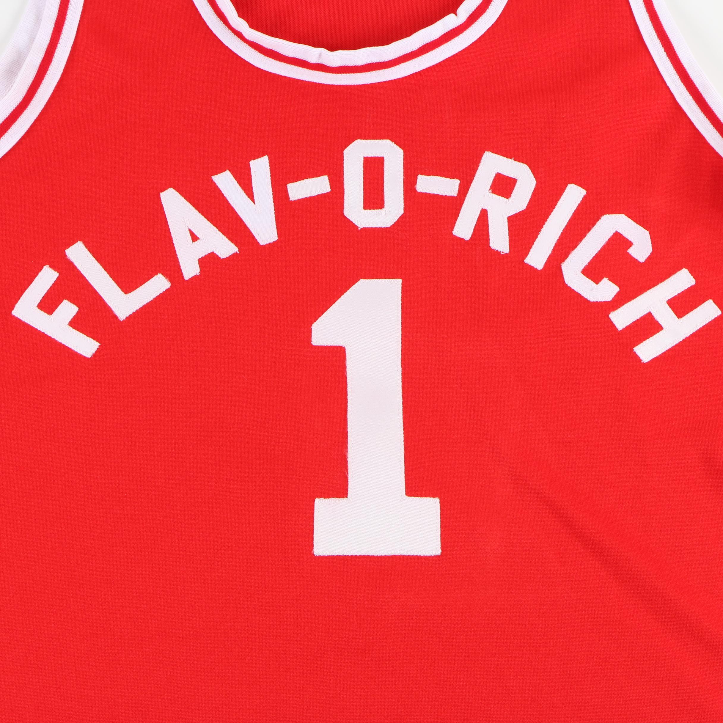 Oscar Robertson "Flav-O-Rich" Charity Game Worn Jersey